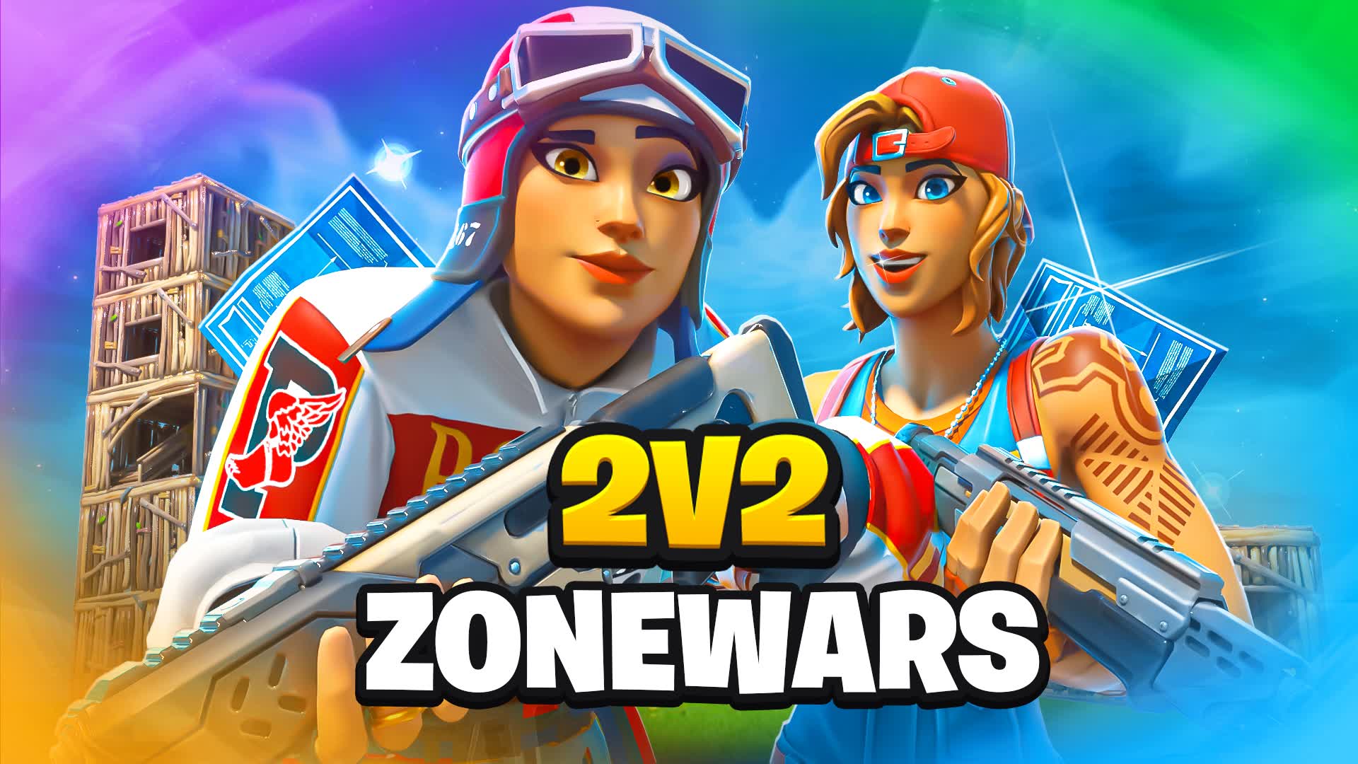 2v2 Zonewars Endgame β Fortnite Creative map