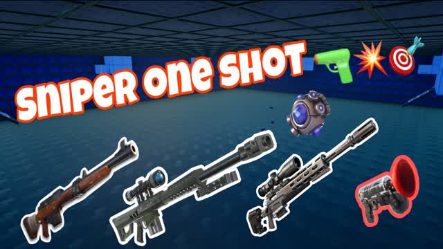 Sniper one shot 🔫💥🎯 — Fortnite Creative map