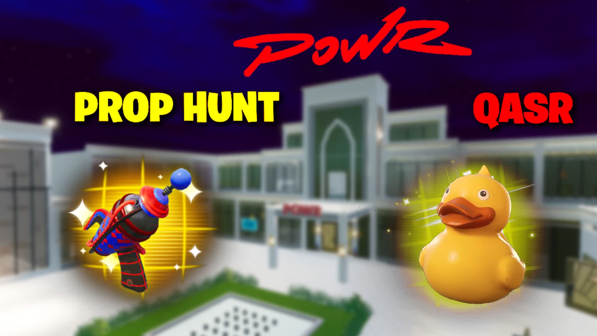 شرطي حرامي قصر باور - PROP HUNT SXB — Fortnite Creative map