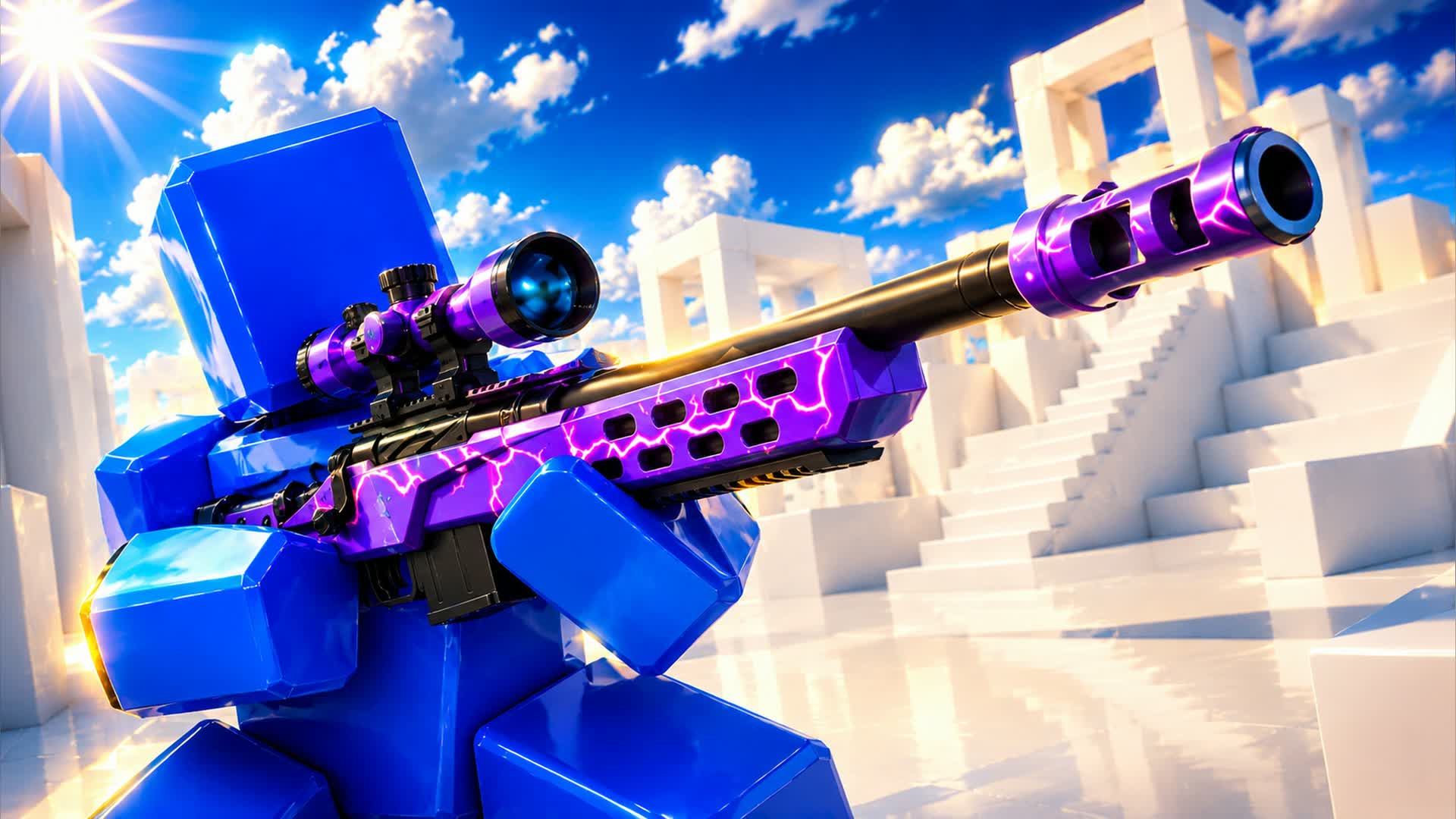 BLUE VS RED FIRETRACE ๐ต๐ด โ Fortnite Creative map