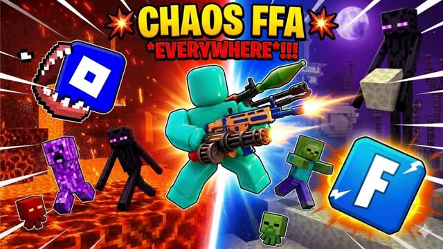 💥RIVALS CHAOS FFA💥 — Fortnite Creative map
