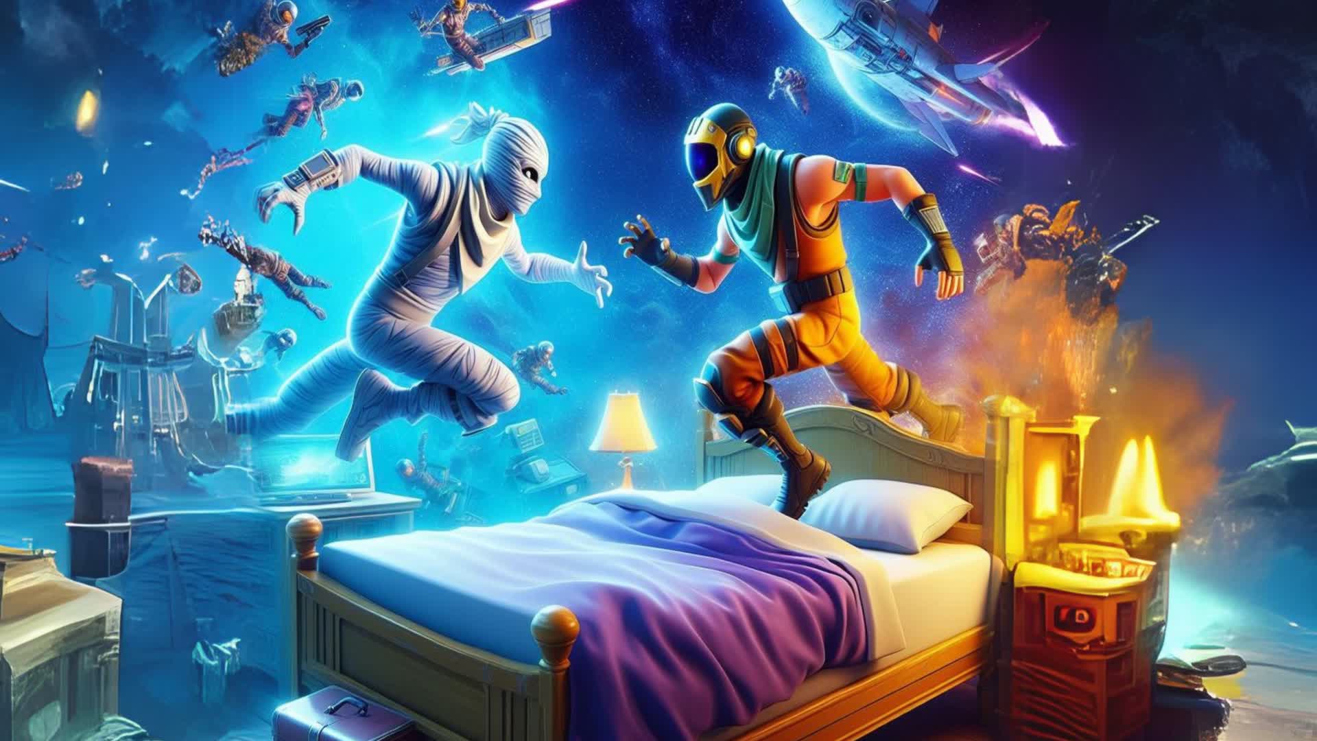 1v1 Bed Wars๐ โ Fortnite Creative map