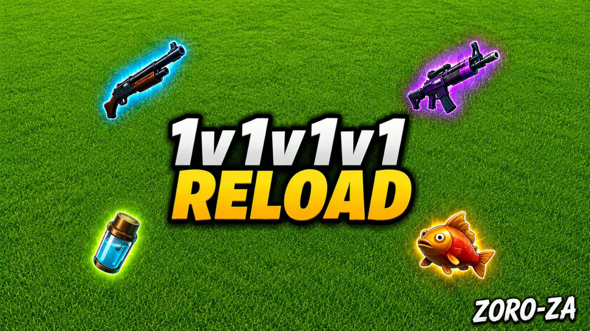 zoro 1v1v1v1 reload — Fortnite Creative map