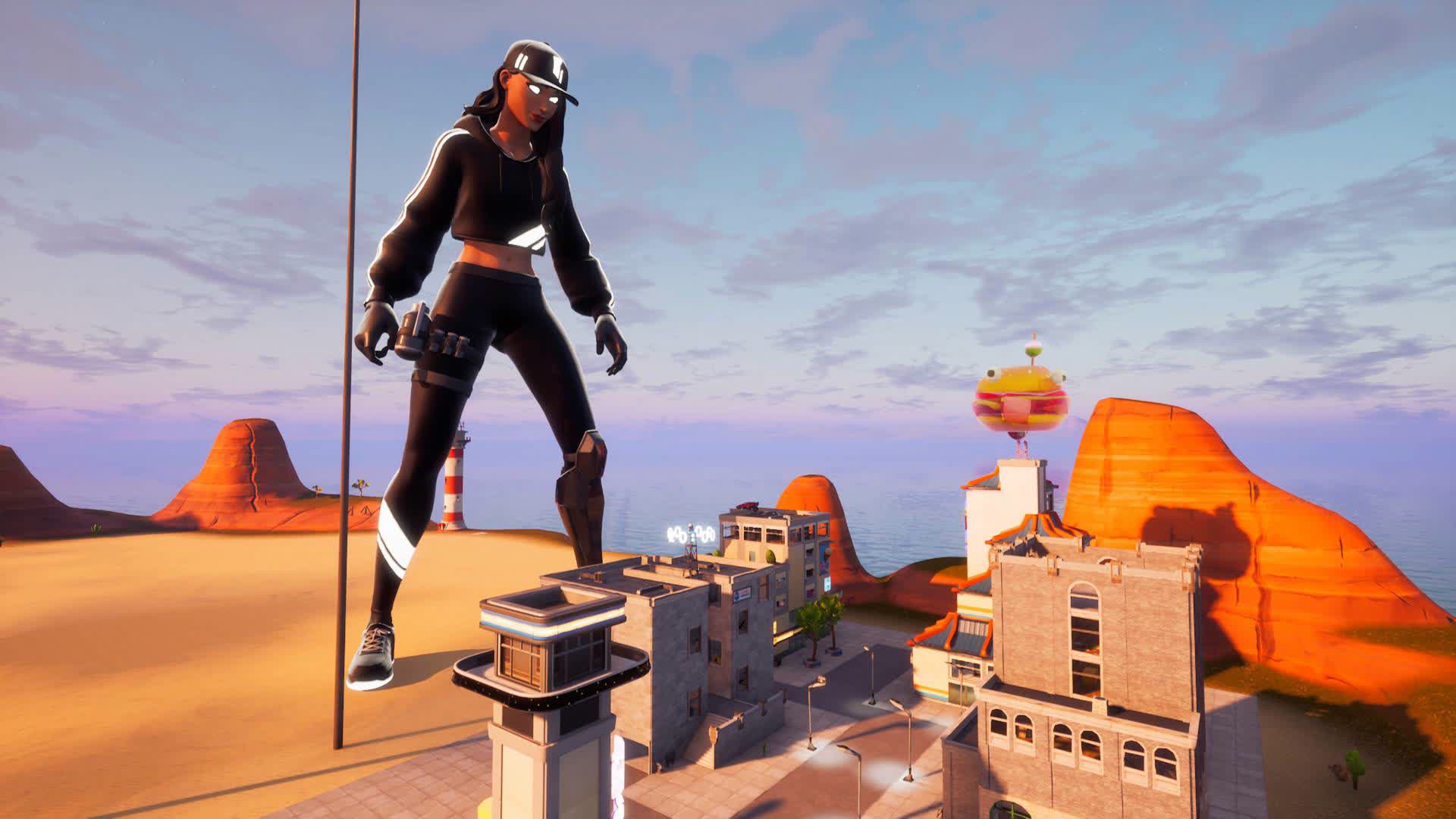 1V1 realistic — Fortnite Creative map