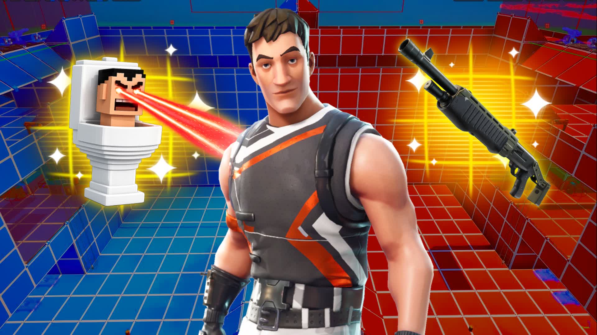 SUPER MEGA RED HIPER — Fortnite Creative map