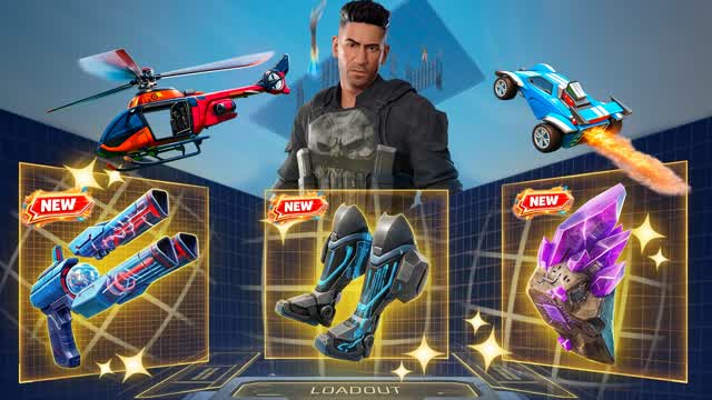 ULTIMATE PUNISHER FFA β Fortnite Creative map