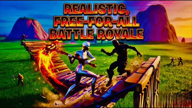 Realistic All Wepons ffa battel royal — Fortnite Creative map