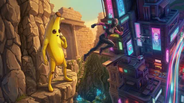 Parkour Tower — Fortnite Creative map