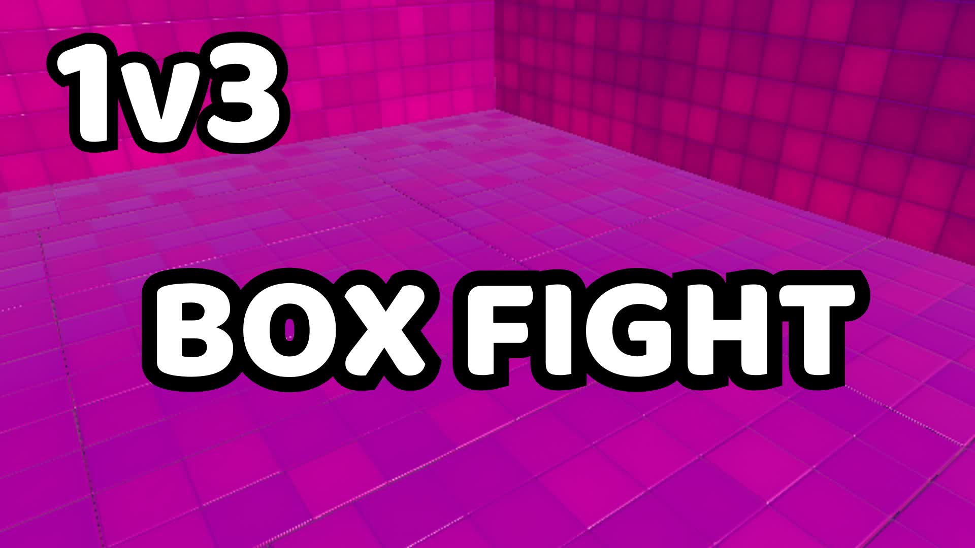 BOX FIGHT 1V3 — Fortnite Creative map