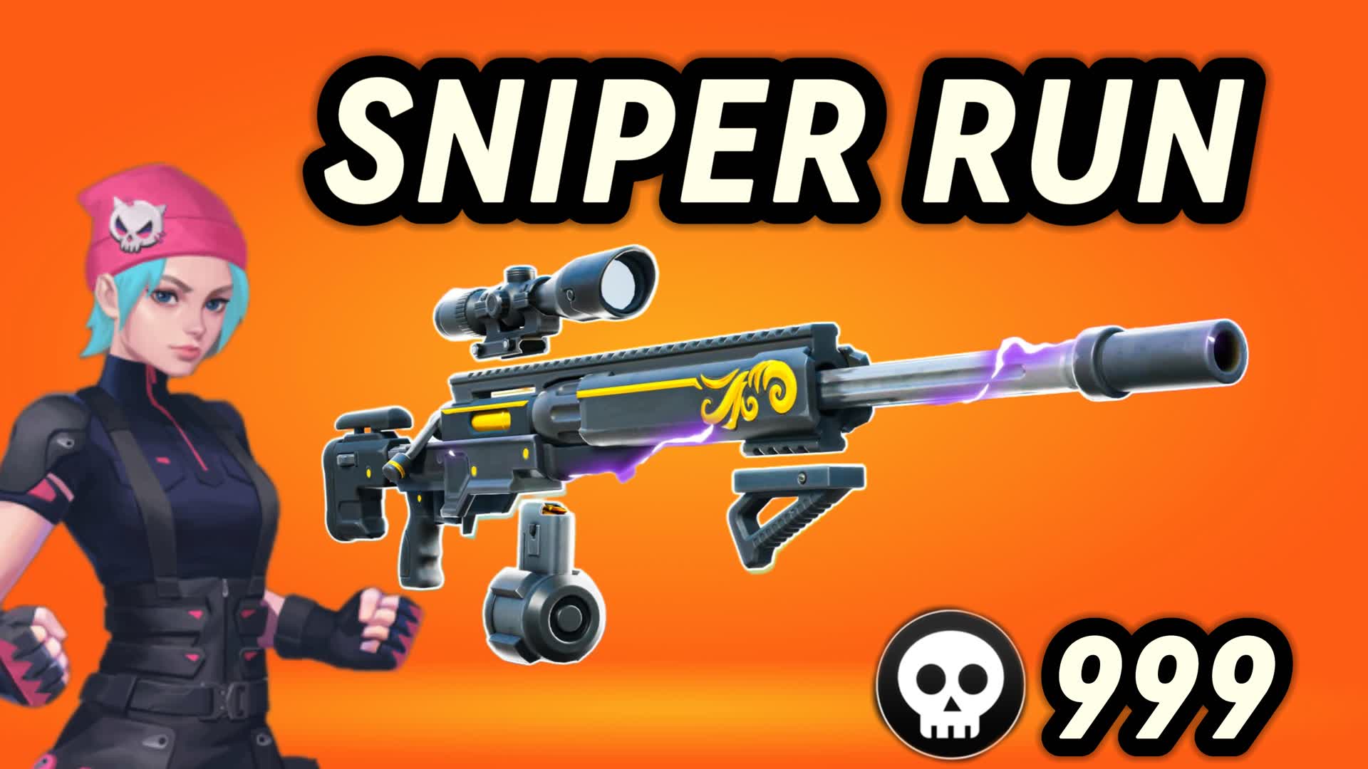 SNIPER RUNπββοΈ β Fortnite Creative map