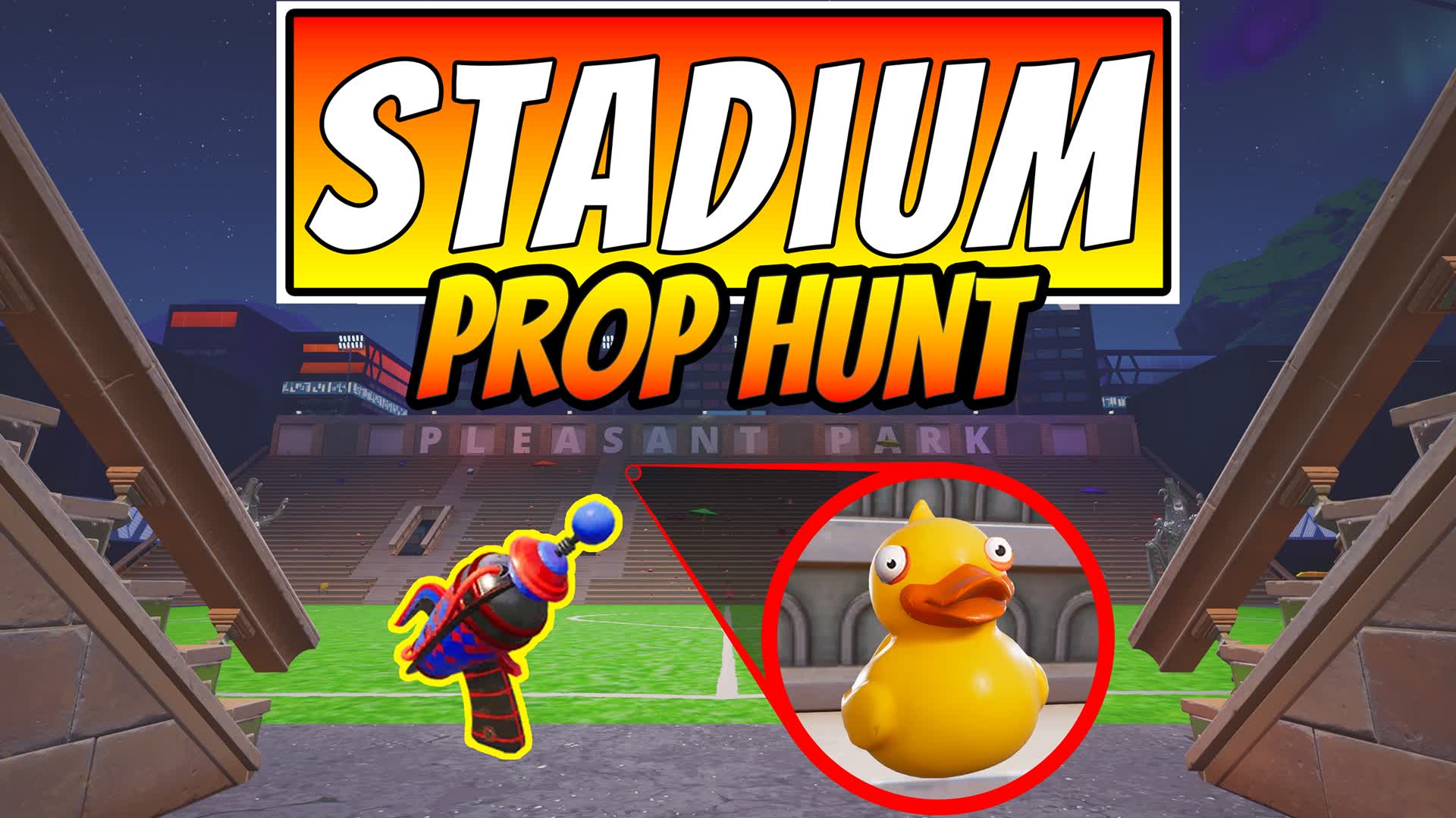 Stadium Prop Hunt — Fortnite Creative map