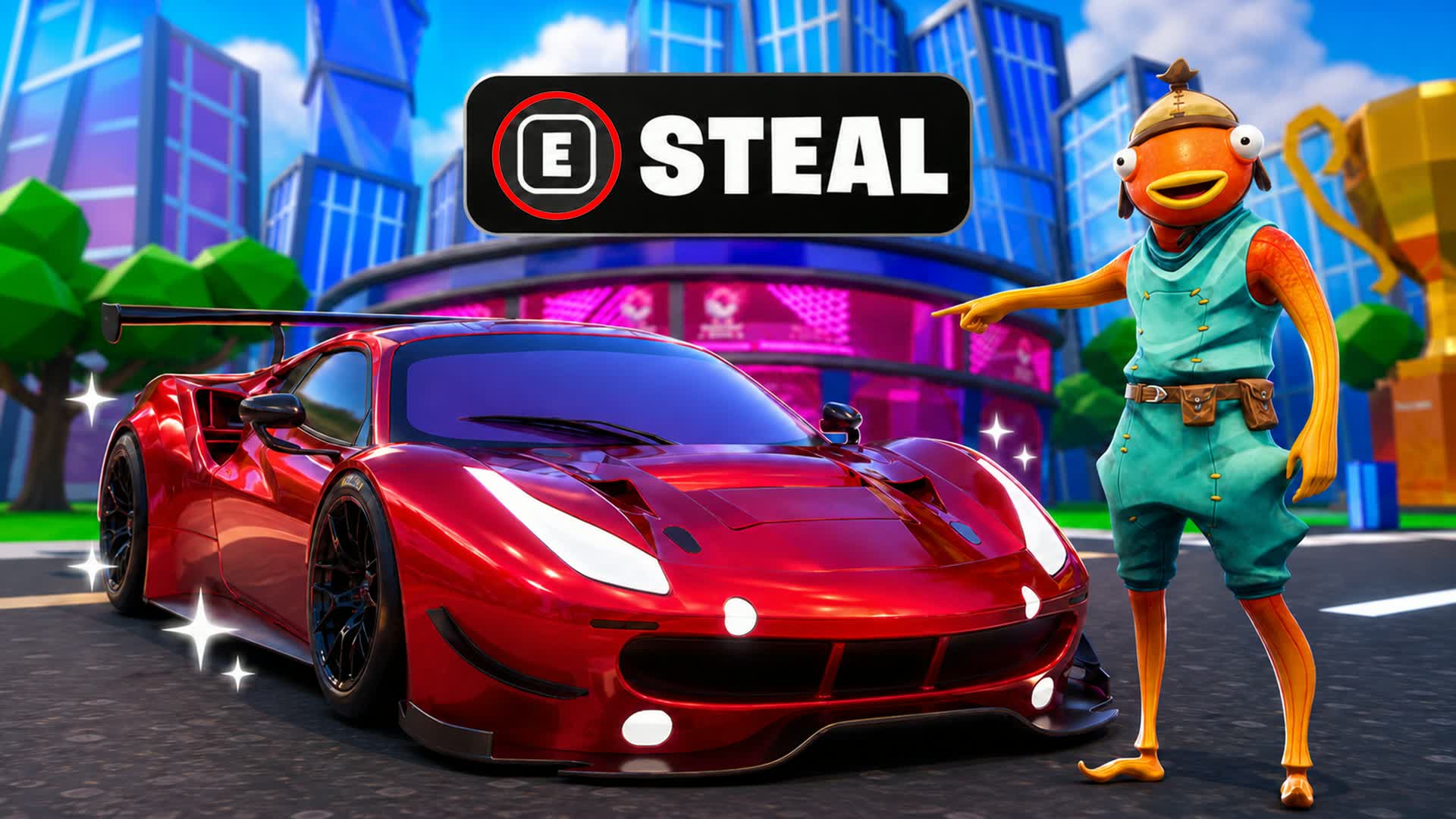 Steal a Supercar β Fortnite Creative map