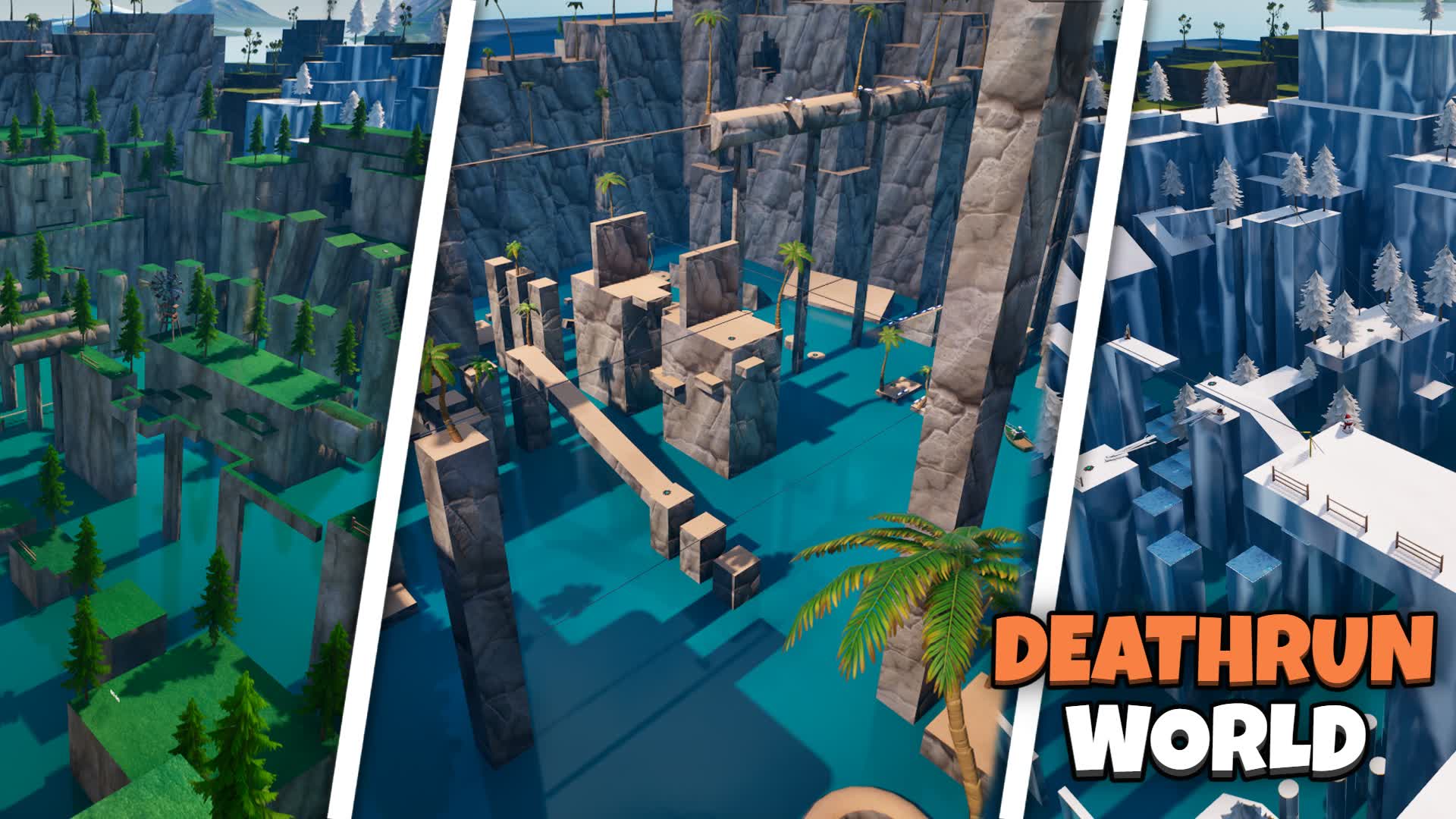 Deathrun World🌎 — Fortnite Creative map