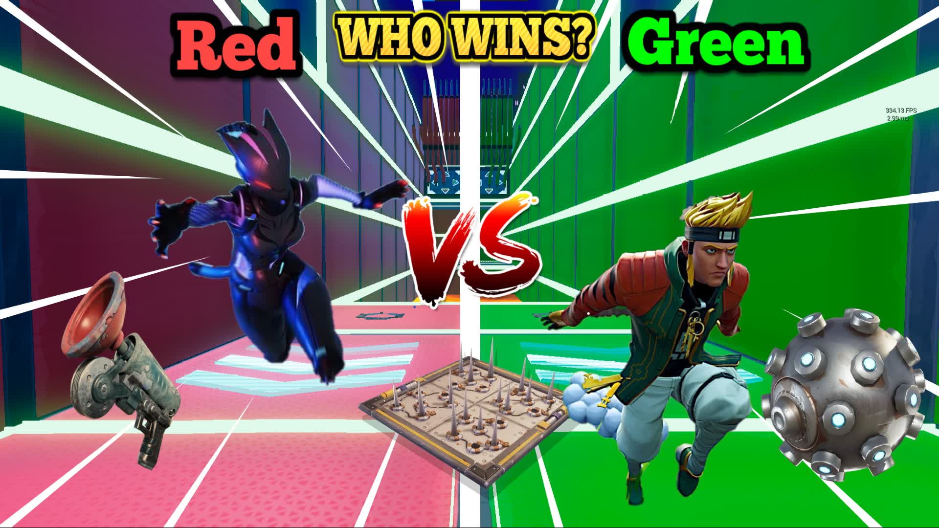 Race to Victory! 1v1 Deathrun — Fortnite Creative map
