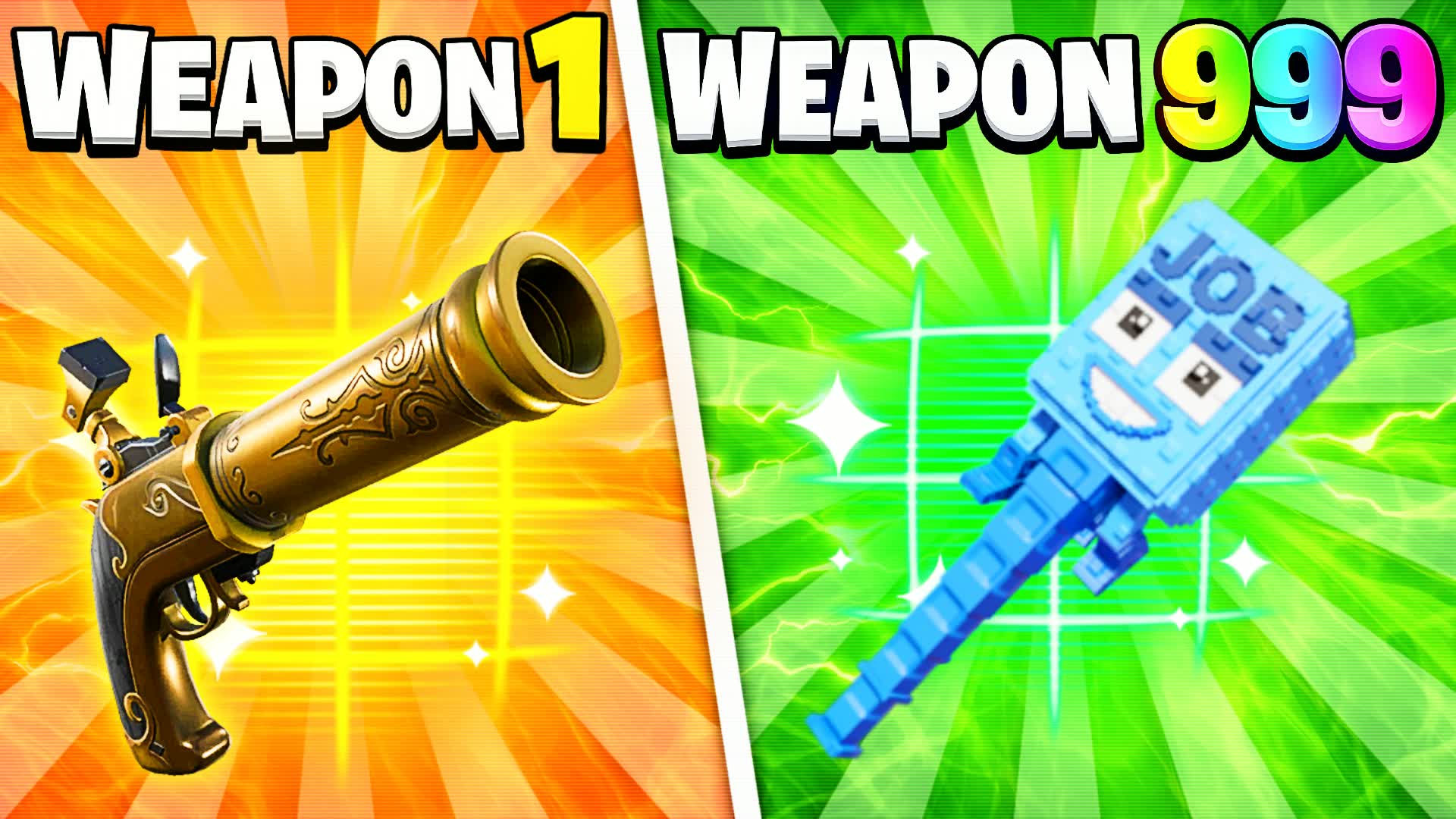 EXTRA GUN GAME 🎯ONE SHOT — Fortnite Creative map