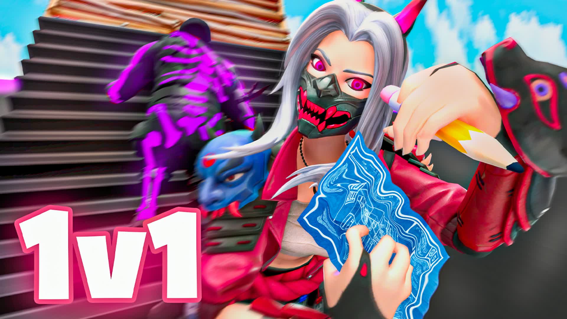 Jatr 1v1 Free For All جاتر — Fortnite Creative map