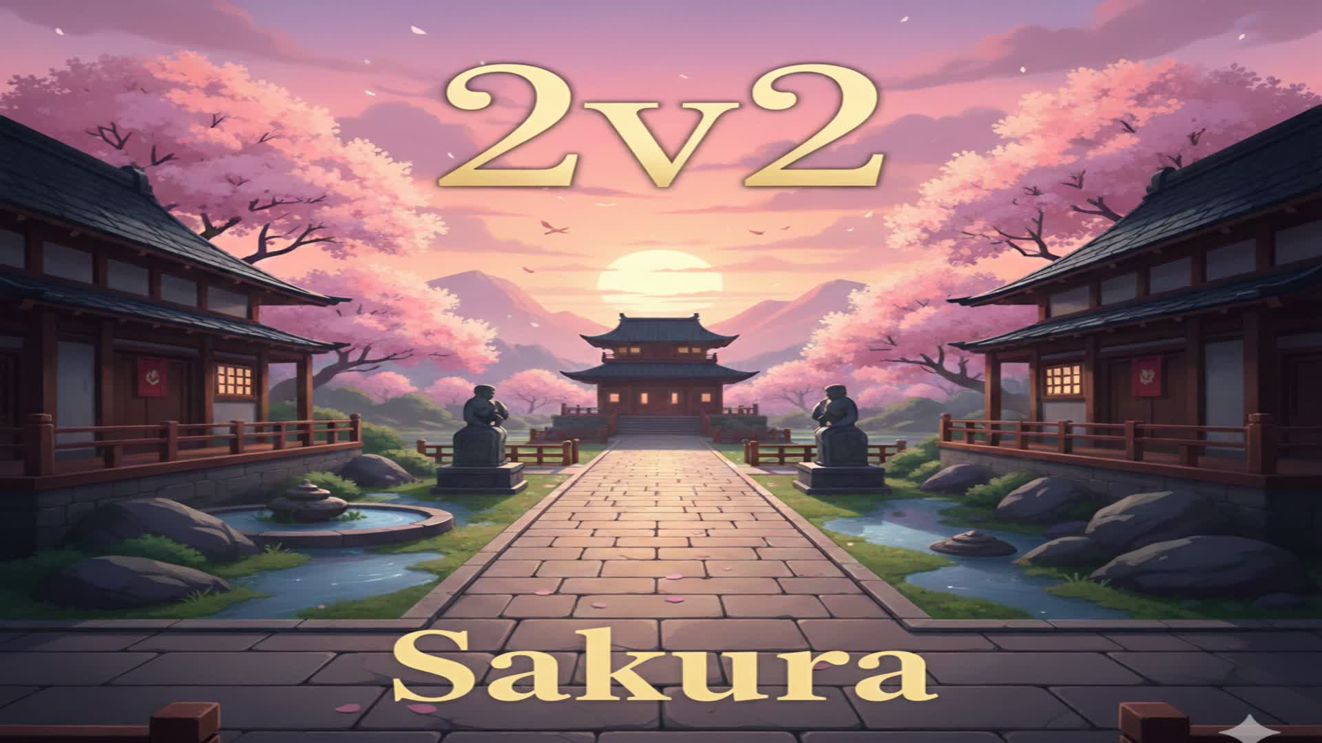 2V2 Sakura — Fortnite Creative map