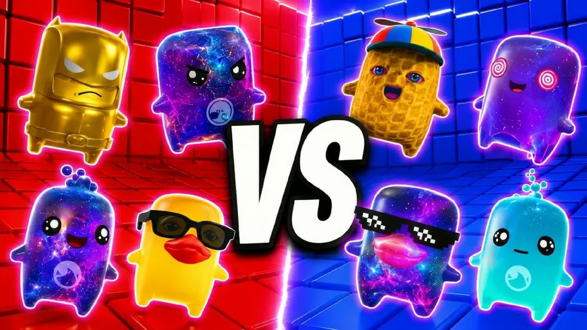 red vs blue 364634565 — Fortnite Creative map