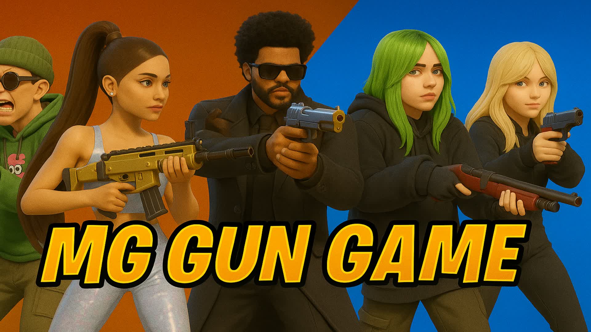 MG Gun Game — Fortnite Creative map
