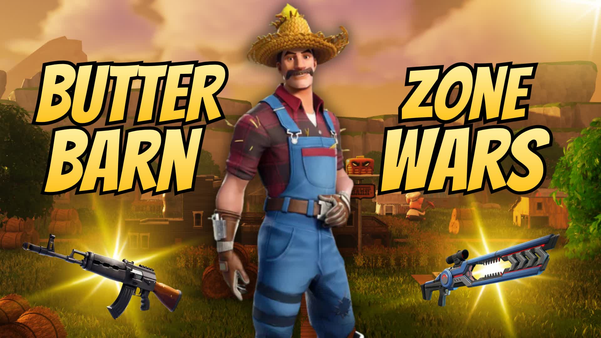 Butter Barn Zone Wars — Fortnite Creative map