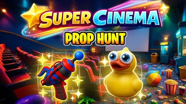 CINEMA PROP HUNT π¬ SUPER CINEMA β Fortnite Creative map