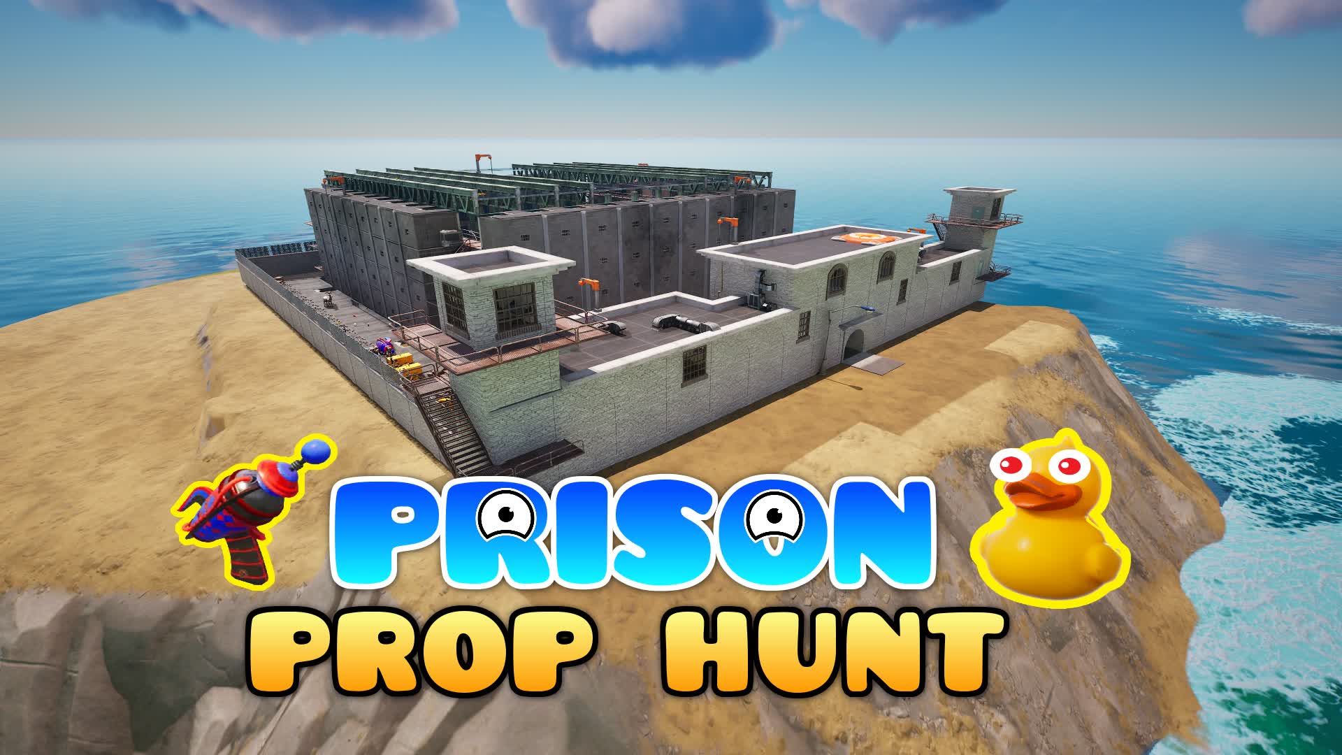 ESCONDITE PRISON CACHE CACHE / PROP HUNT โ Fortnite Creative map