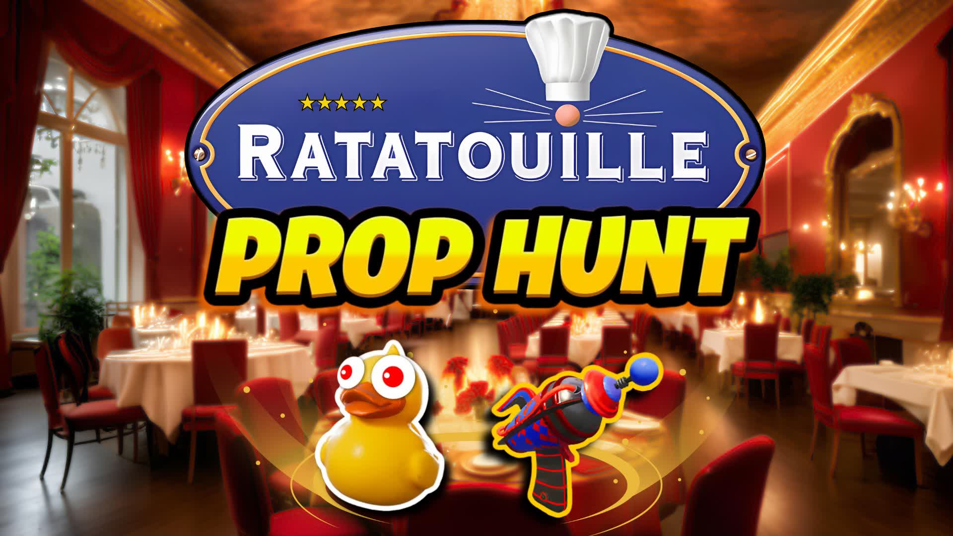 🐭RATATOUILLE PROP HUNT⭐🎯 — Fortnite Creative map