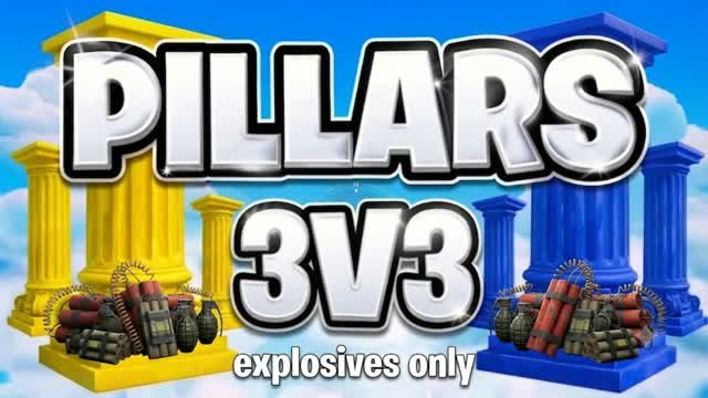 Explosive Pillars 3V3 — Fortnite Creative map