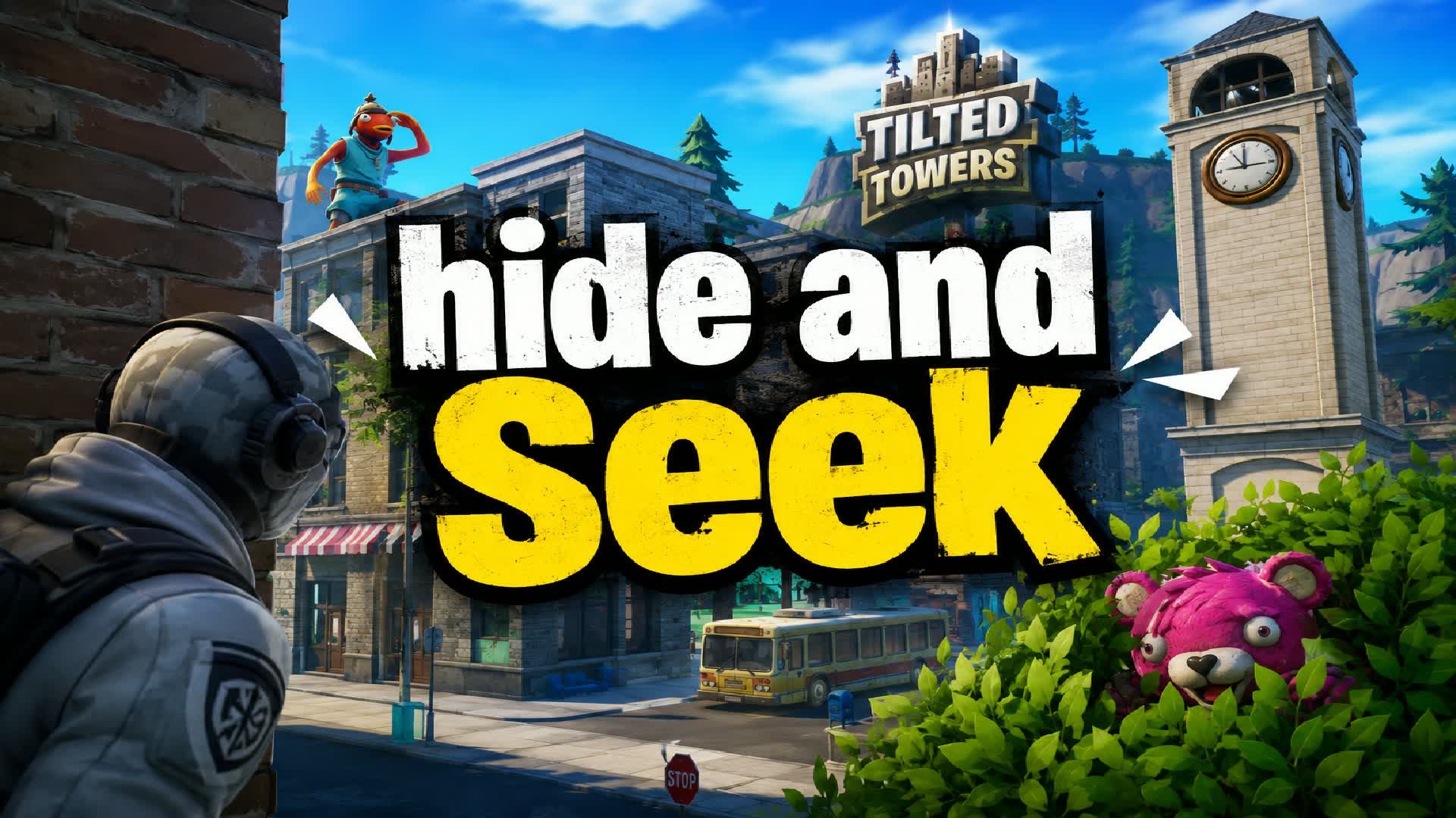 Corney's Hide And Seek — Fortnite Creative map