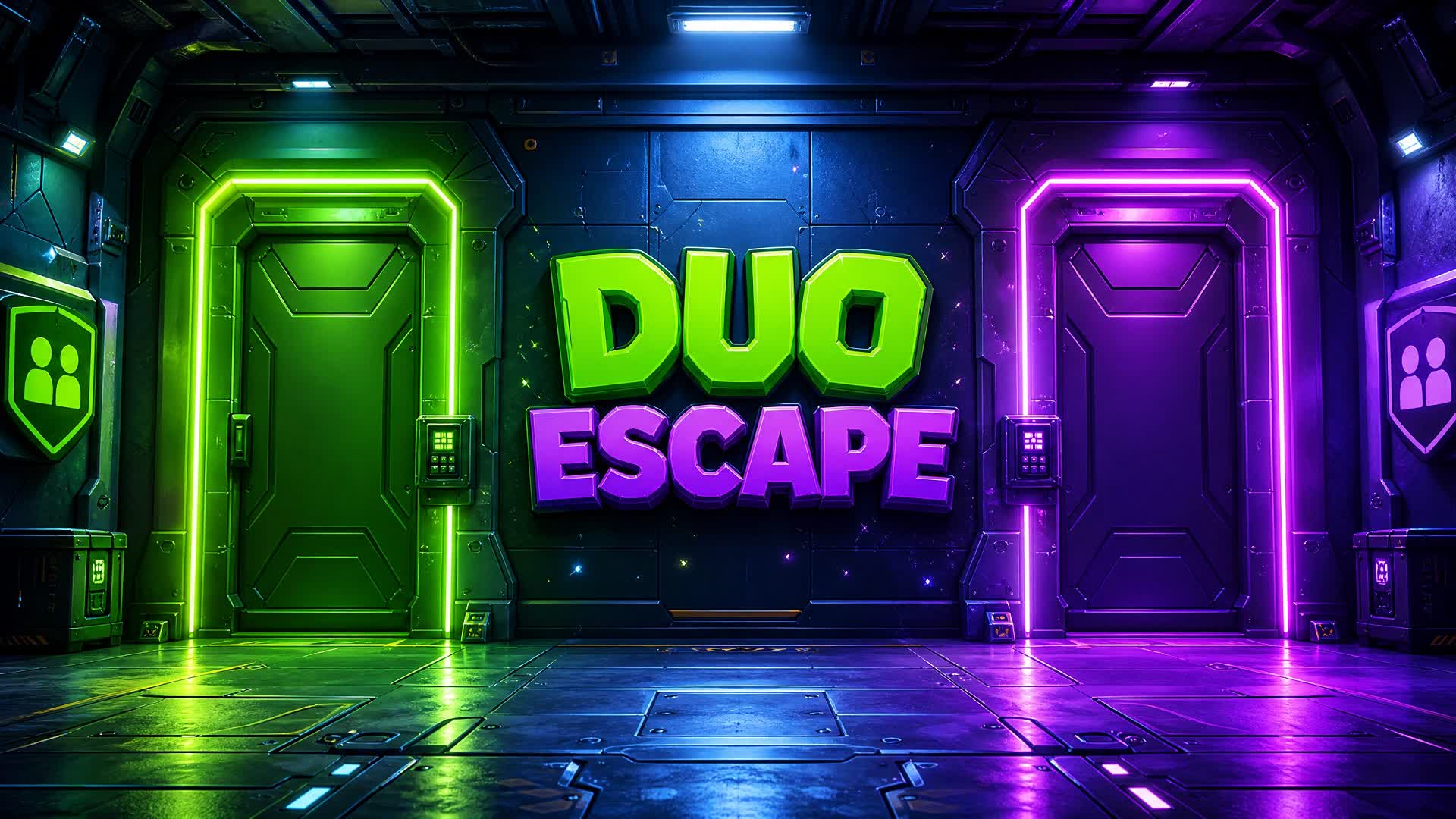 Duo Escape R00m โ Fortnite Creative map