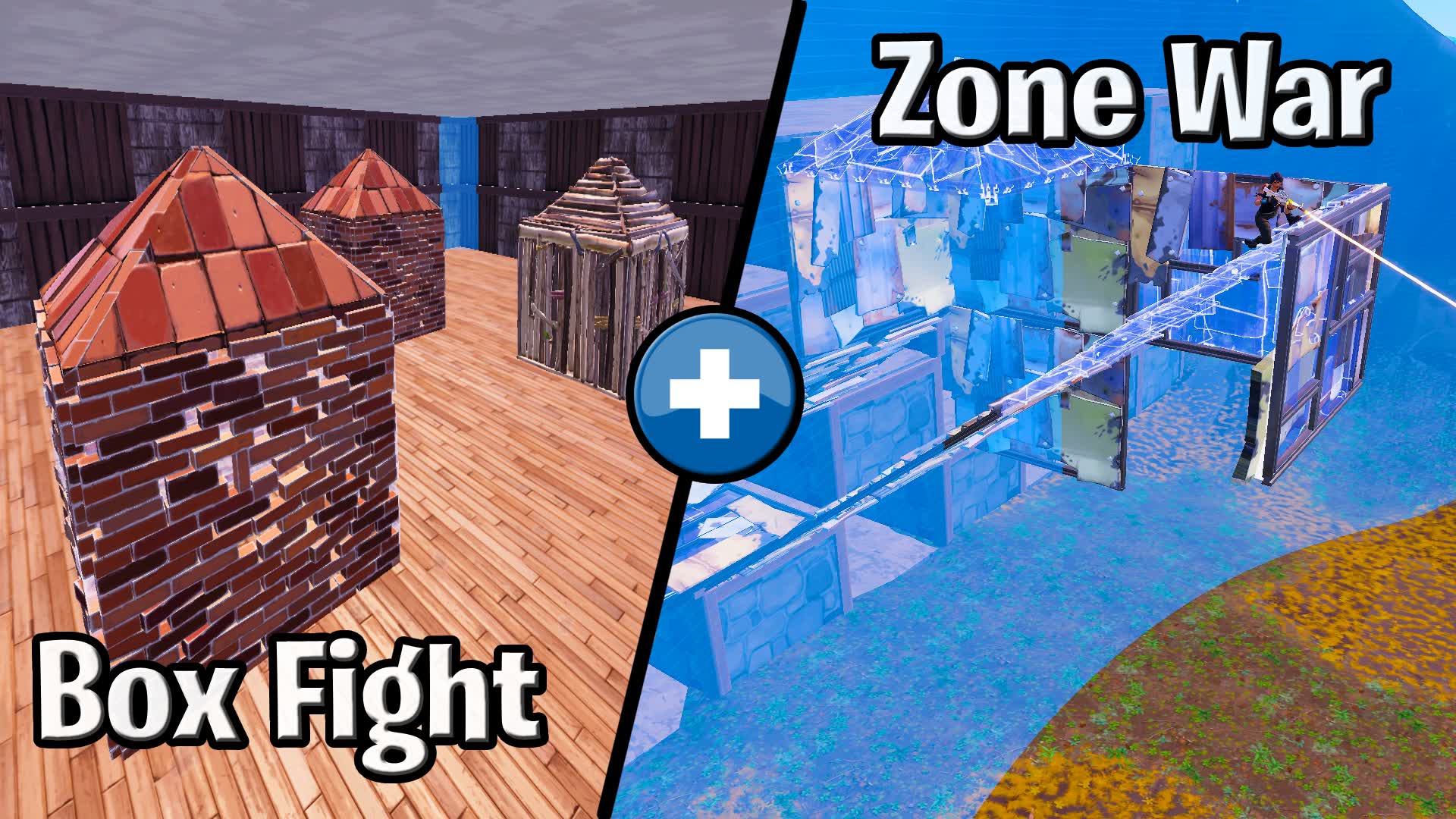💯BOX FIGHT & ZONE WAR — Fortnite Creative map
