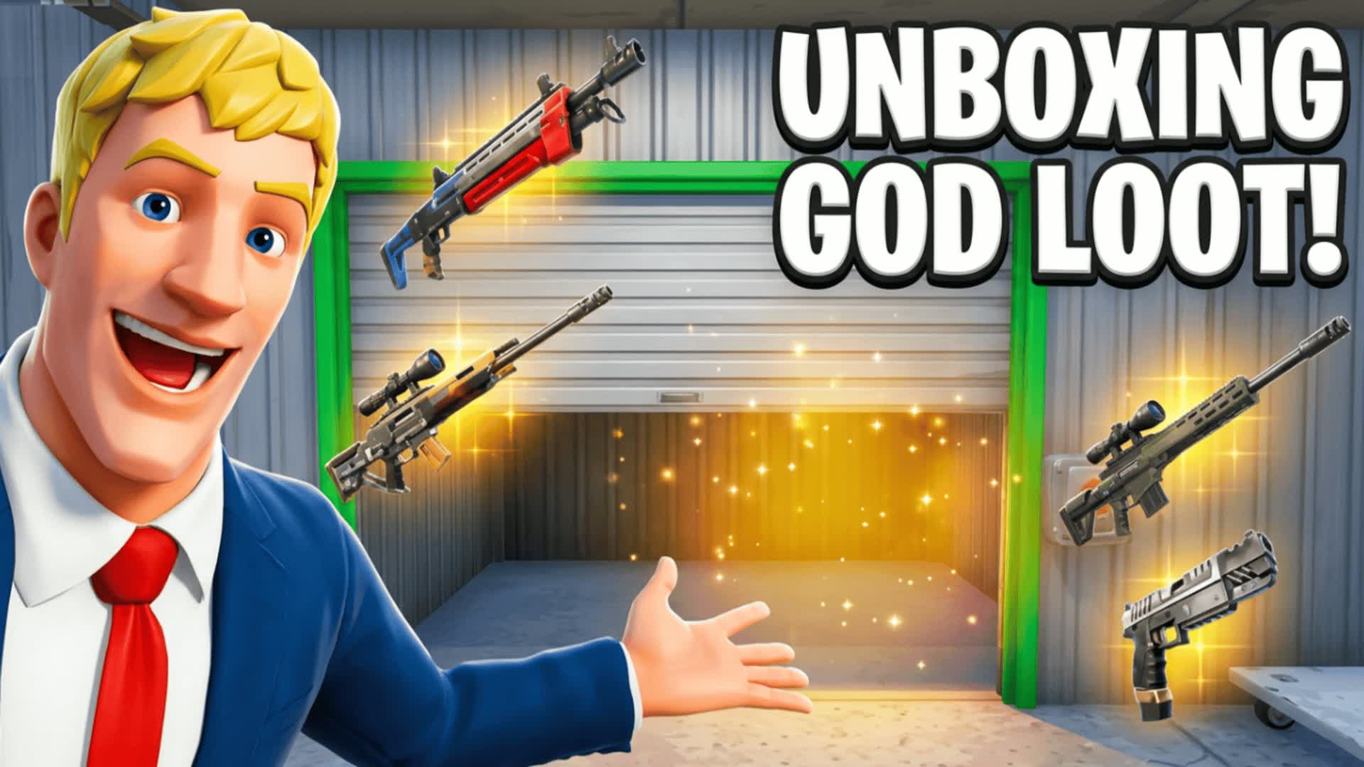 π Mystery Storage Tycoon β Fortnite Creative map