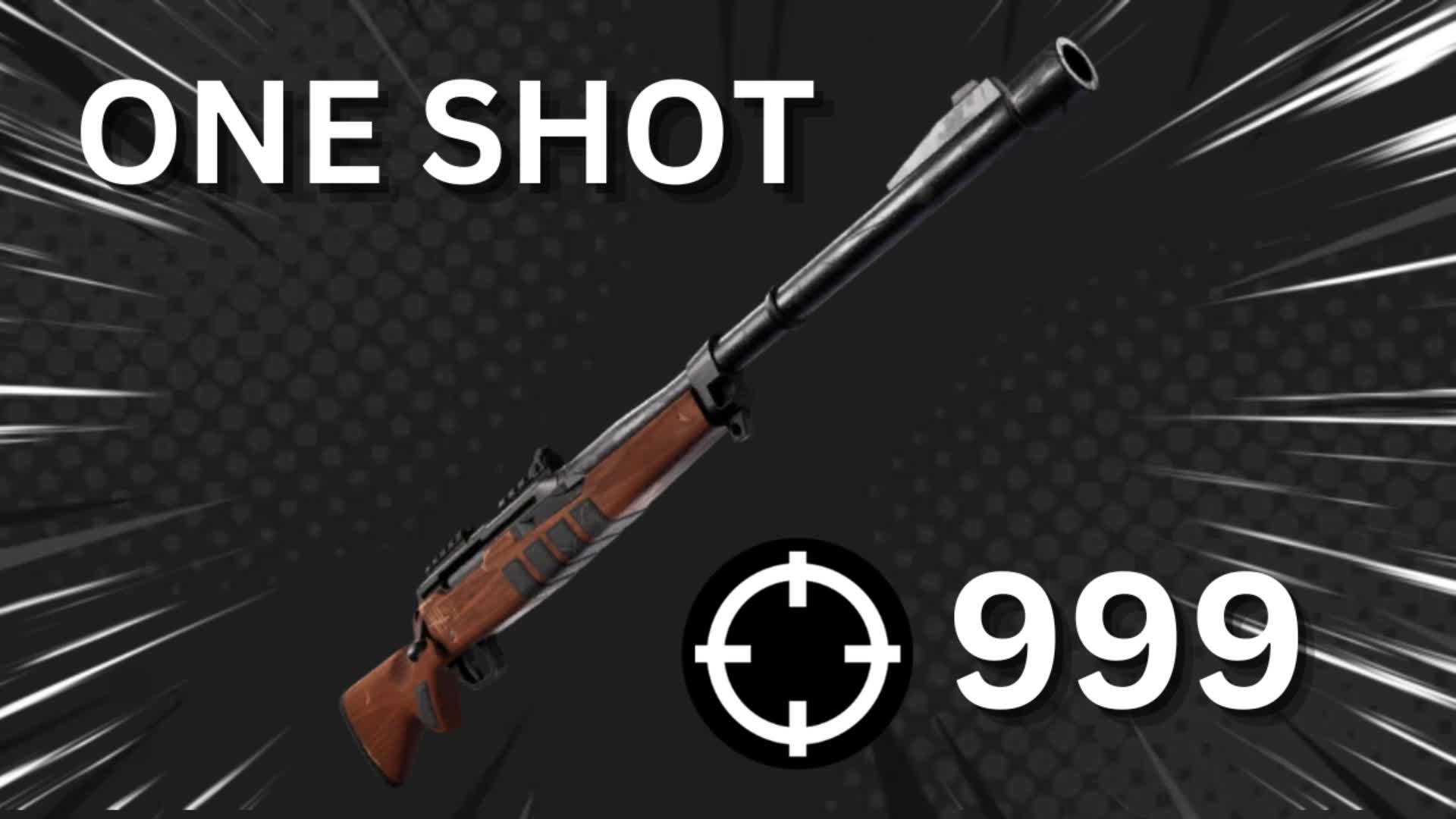 SNIPER ONE SHOT🎯(TRICK SHOT AREANA) — Fortnite Creative map