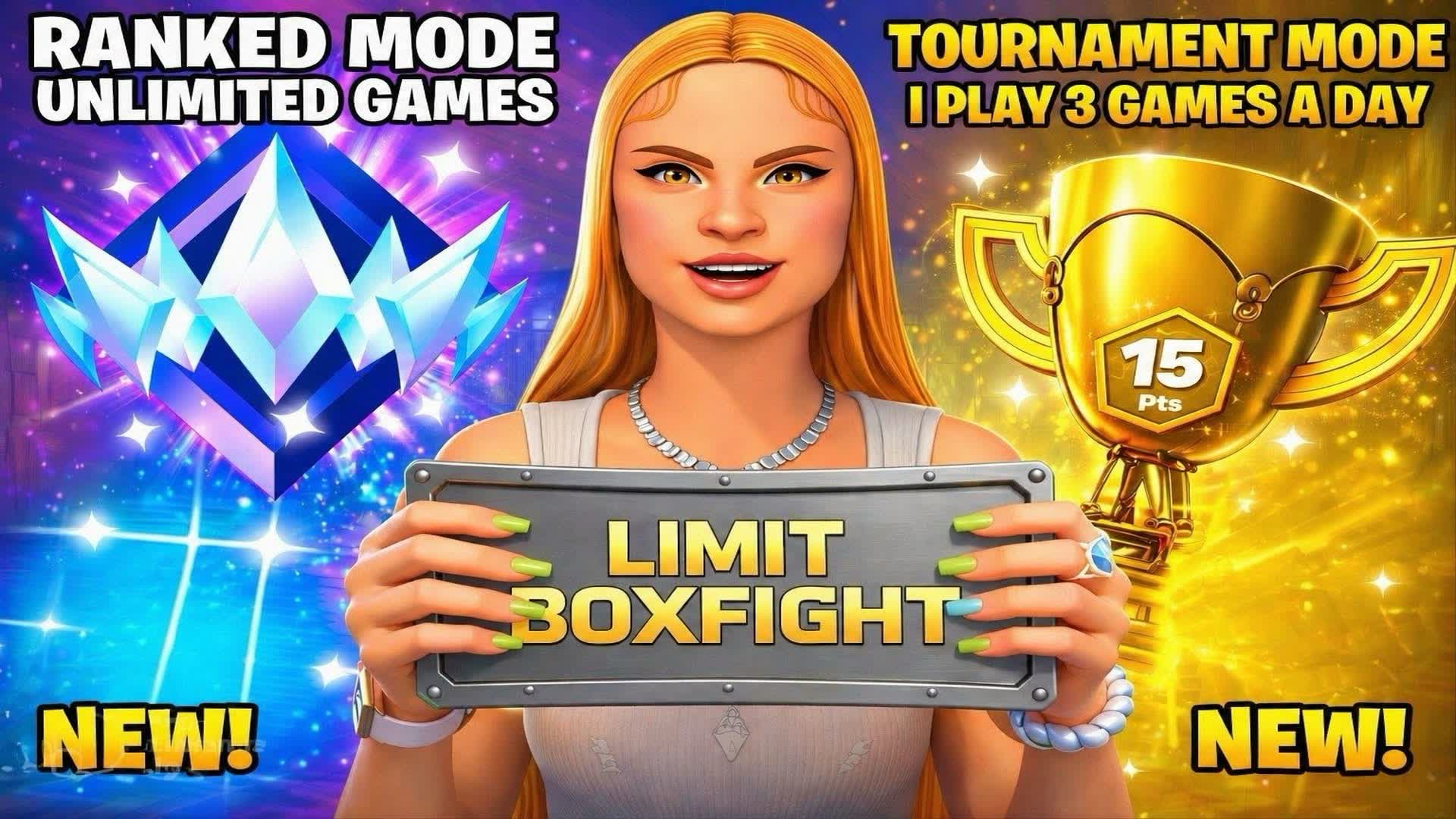 LIMIT BOXFIGHTS 1V1β‘οΈ β Fortnite Creative map