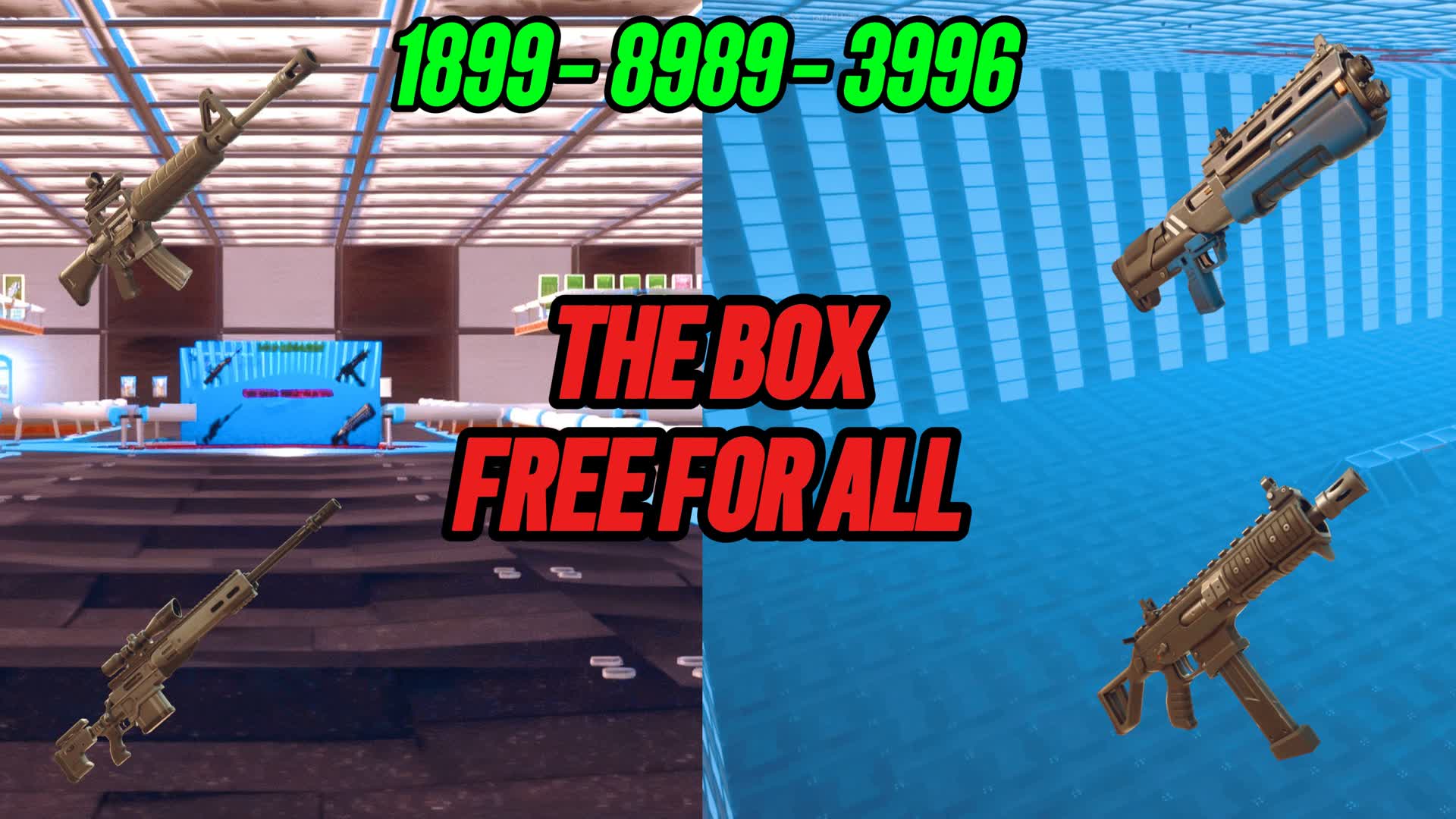 THE BOX - FREE FOR ALL — Fortnite Creative map