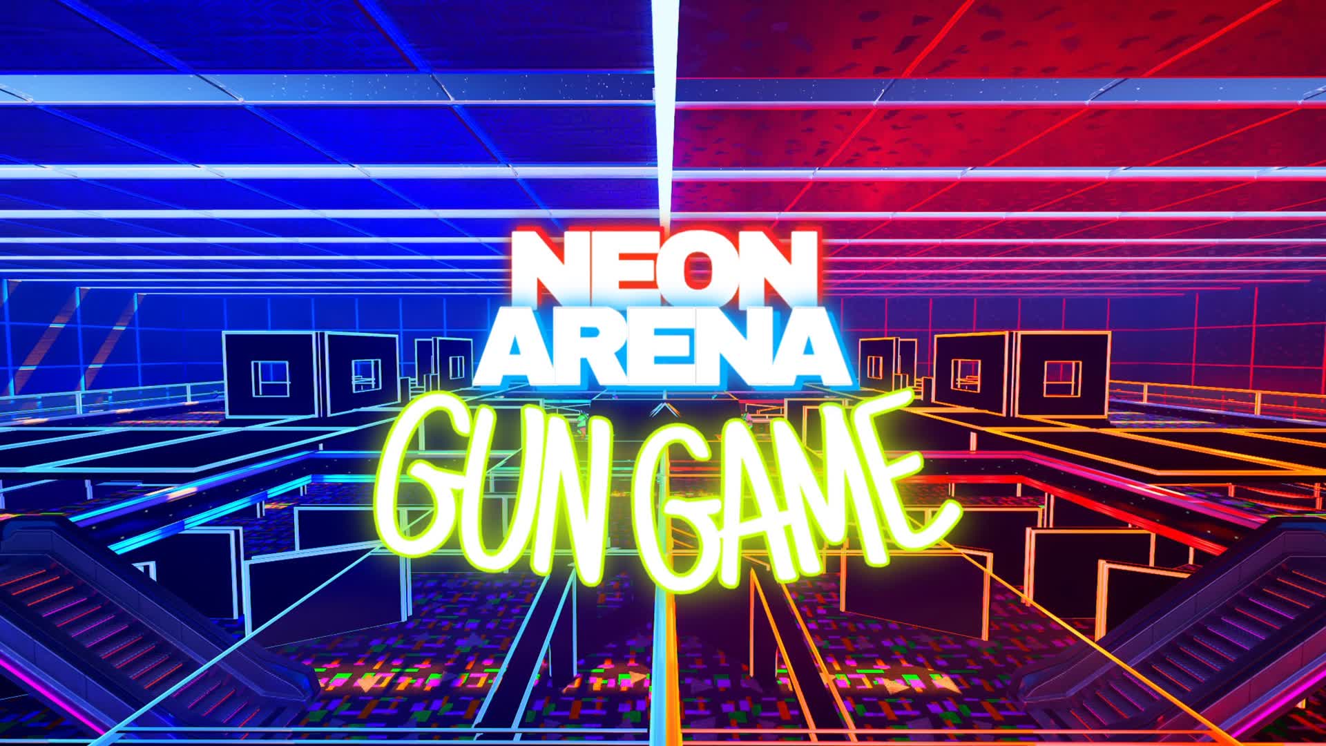 💥Neon Arena: GUN GAME🔫 — Fortnite Creative map