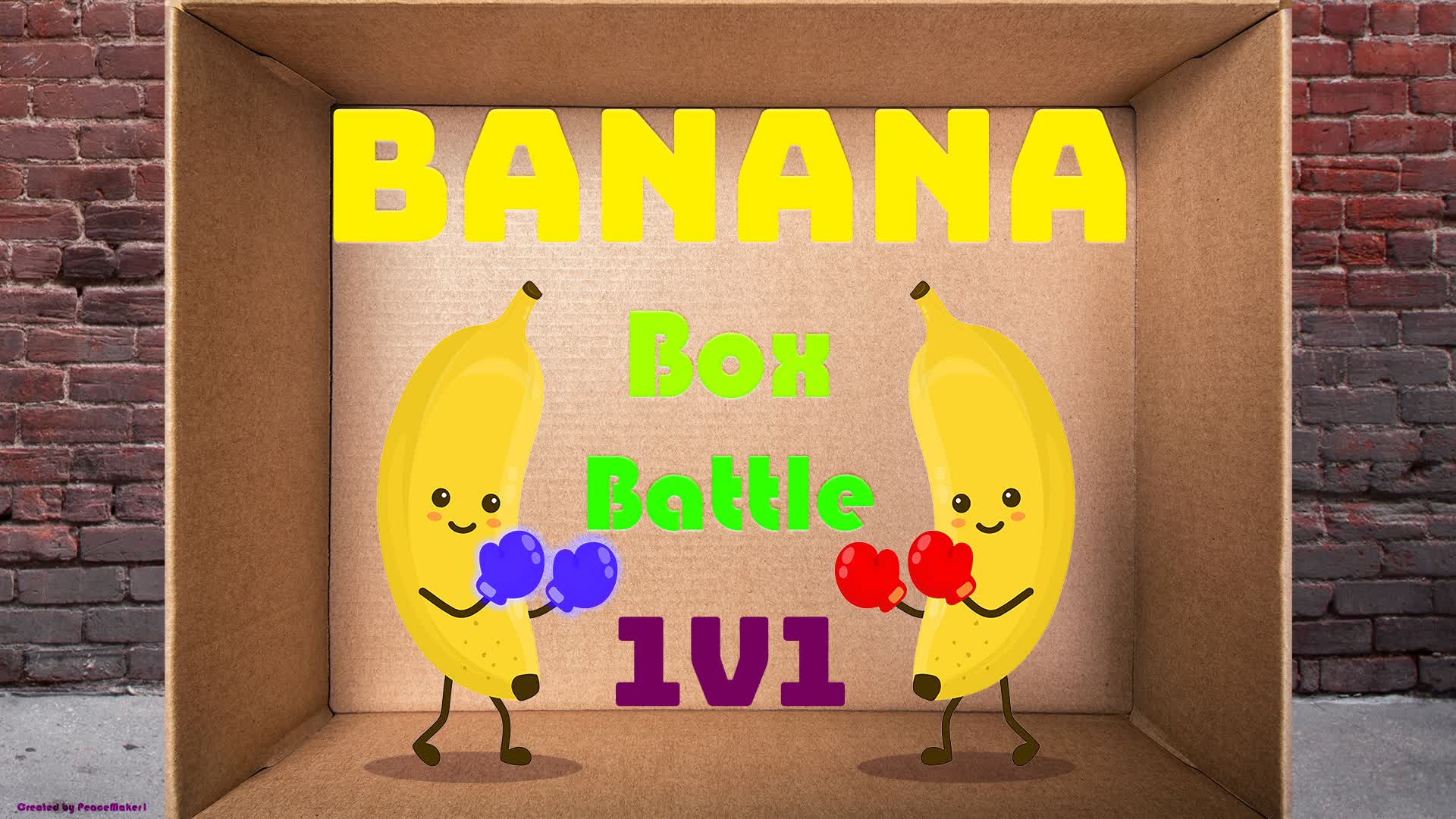 BANANA Box Fight (3v3) ππ¦ (2v2) (1v1) β Fortnite Creative map
