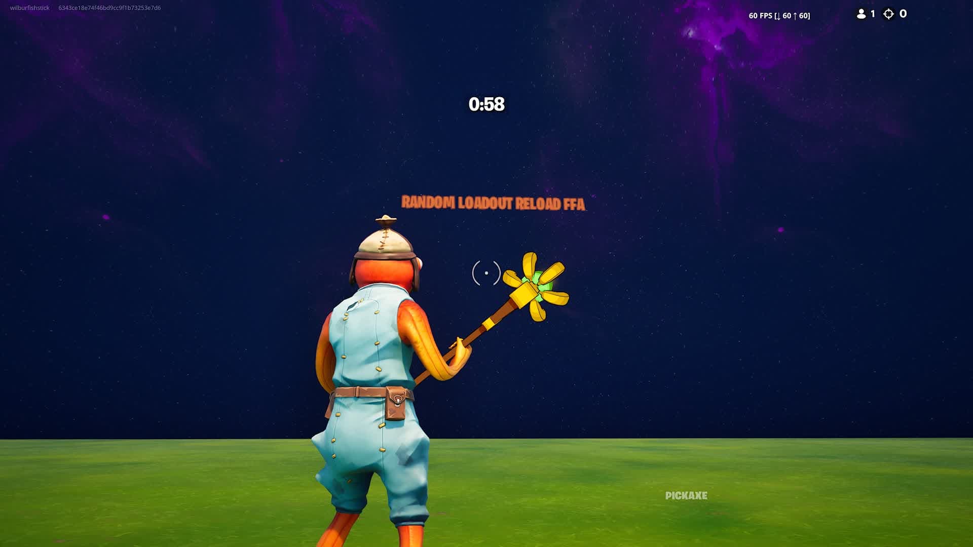 RANDOM LOADOUT RELOAD FFA — Fortnite Creative map