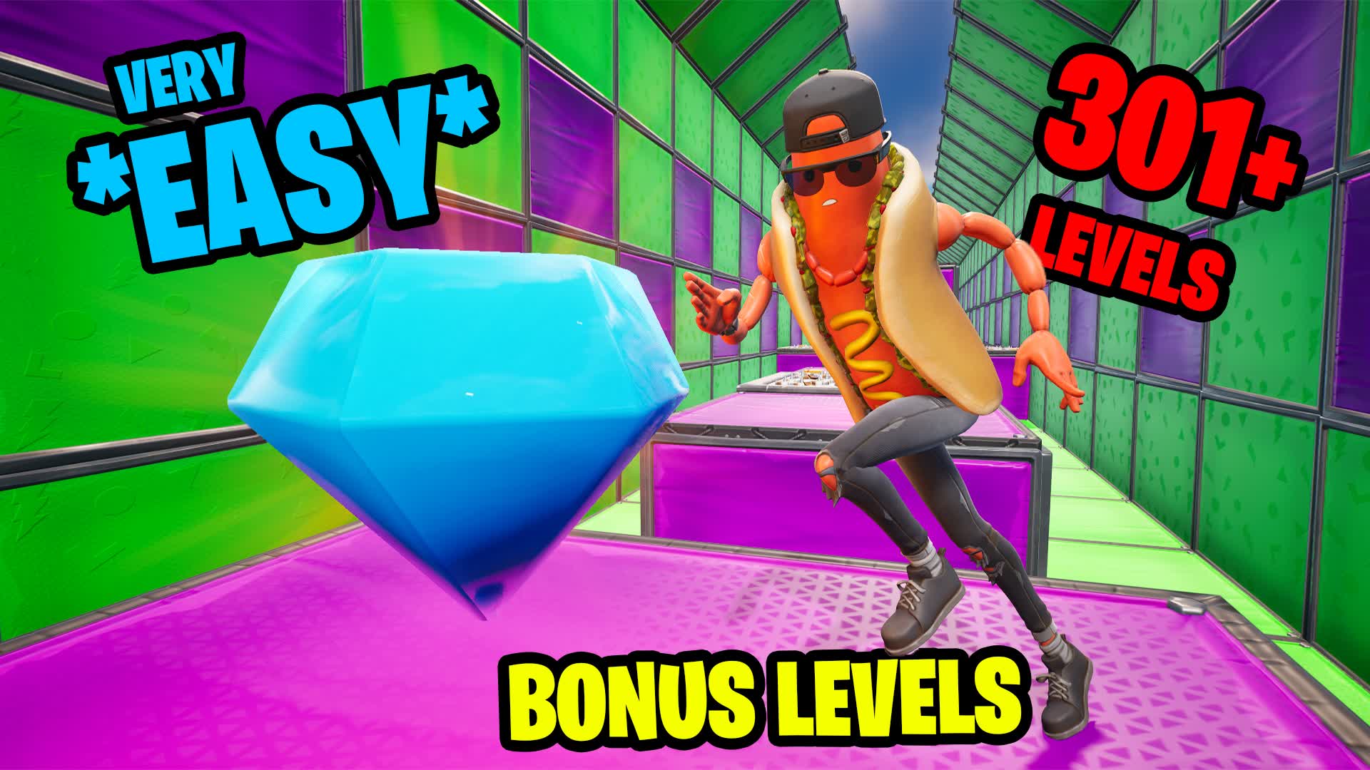 β¨ SUPER EASY DEATHRUN β¨ β Fortnite Creative map