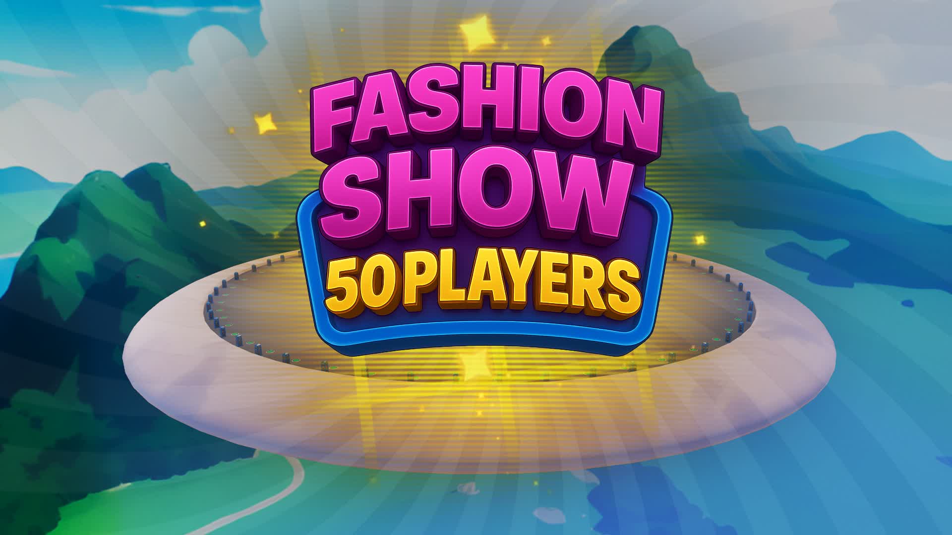 FASHION SHOW 5O Players — Fortnite Creative map