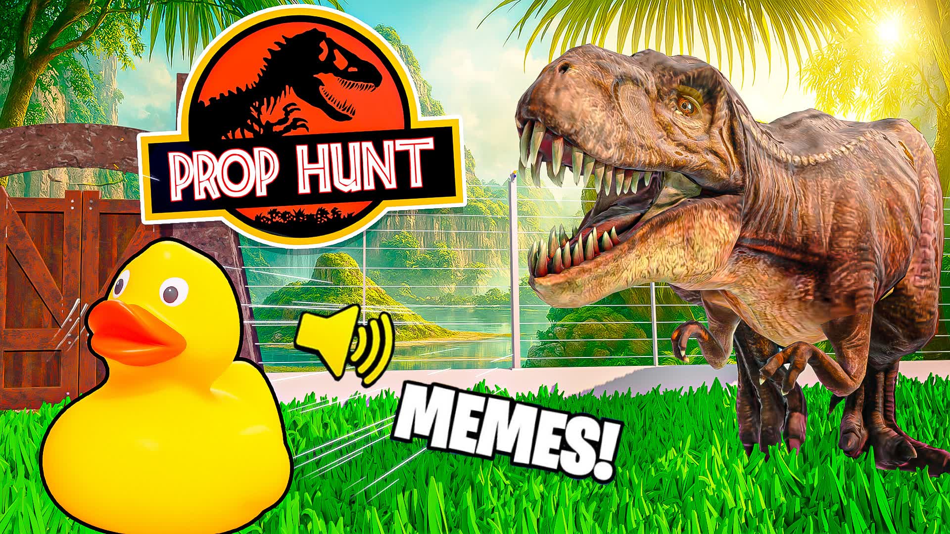 JURASSIC PROP HUNT π¦ β Fortnite Creative map