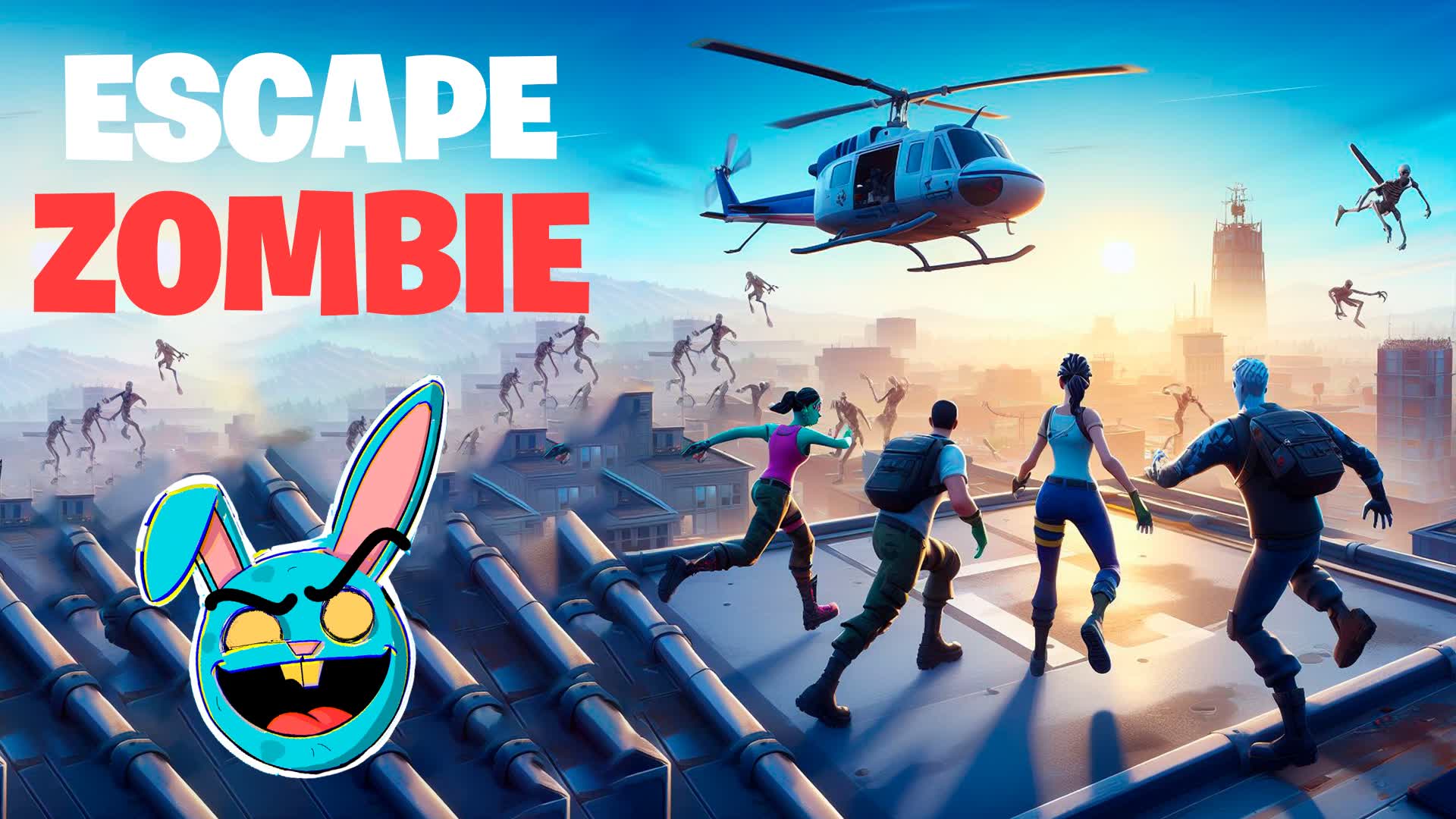 ZOMBIE ESCAPE — Fortnite Creative map