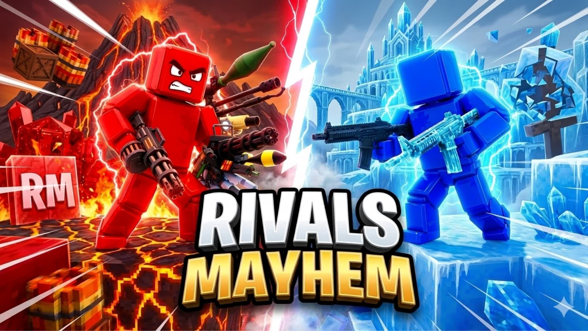 RIVALS MAYHEM🔴🔵🚀 — Fortnite Creative map