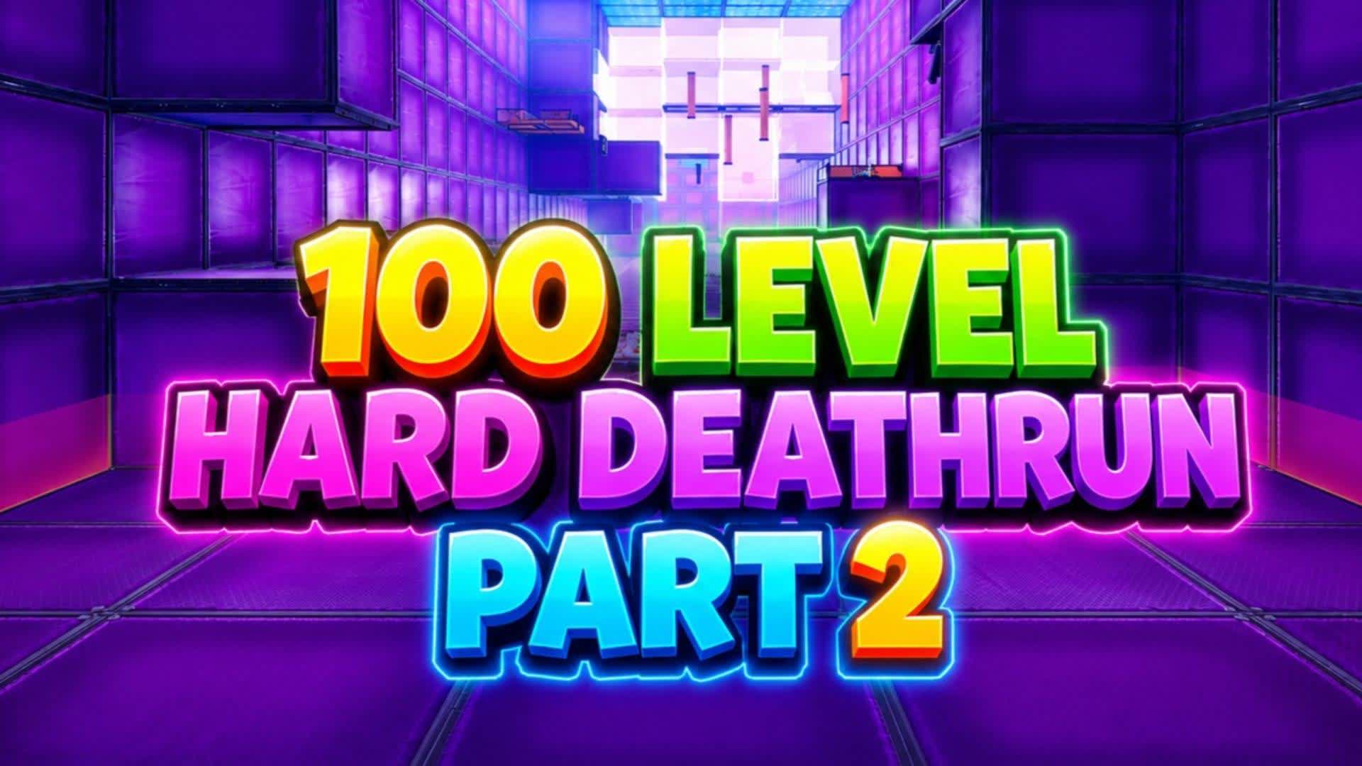100 Level Hard Deathrun Part 2 — Fortnite Creative map