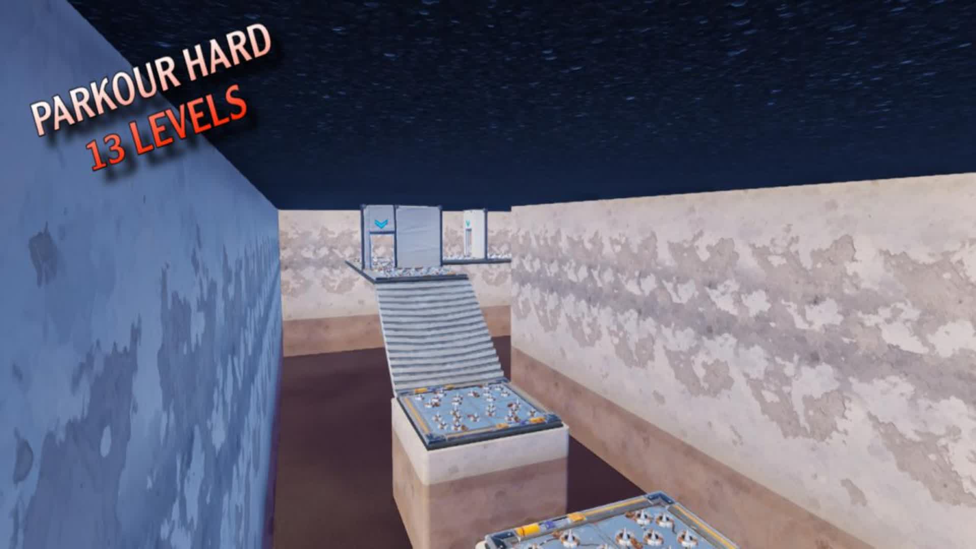 PARKOUR HARD 13 LEVELS — Fortnite Creative map
