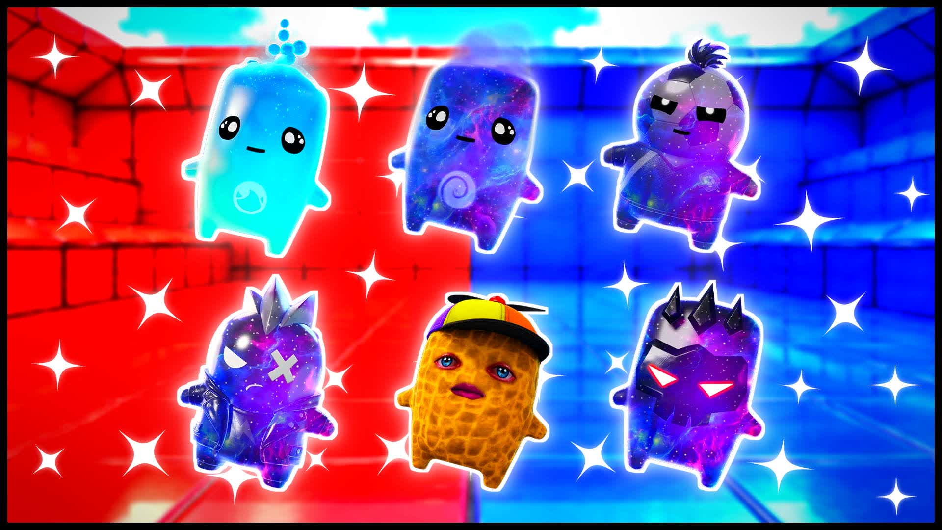 RED VS BLUE TITAN FLARE π΄π΅ β Fortnite Creative map
