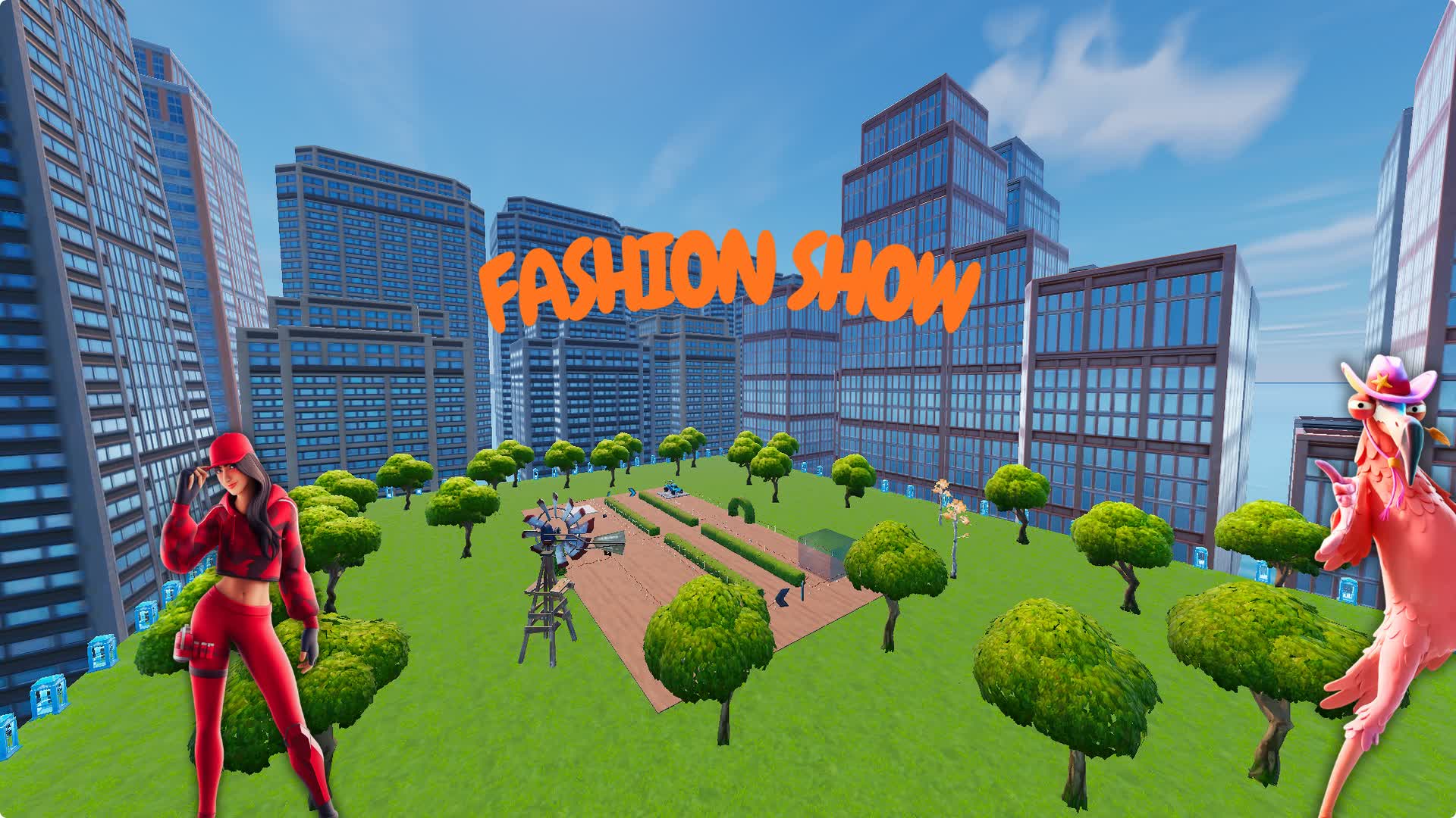 Dregan's Fashion Show — Fortnite Creative map