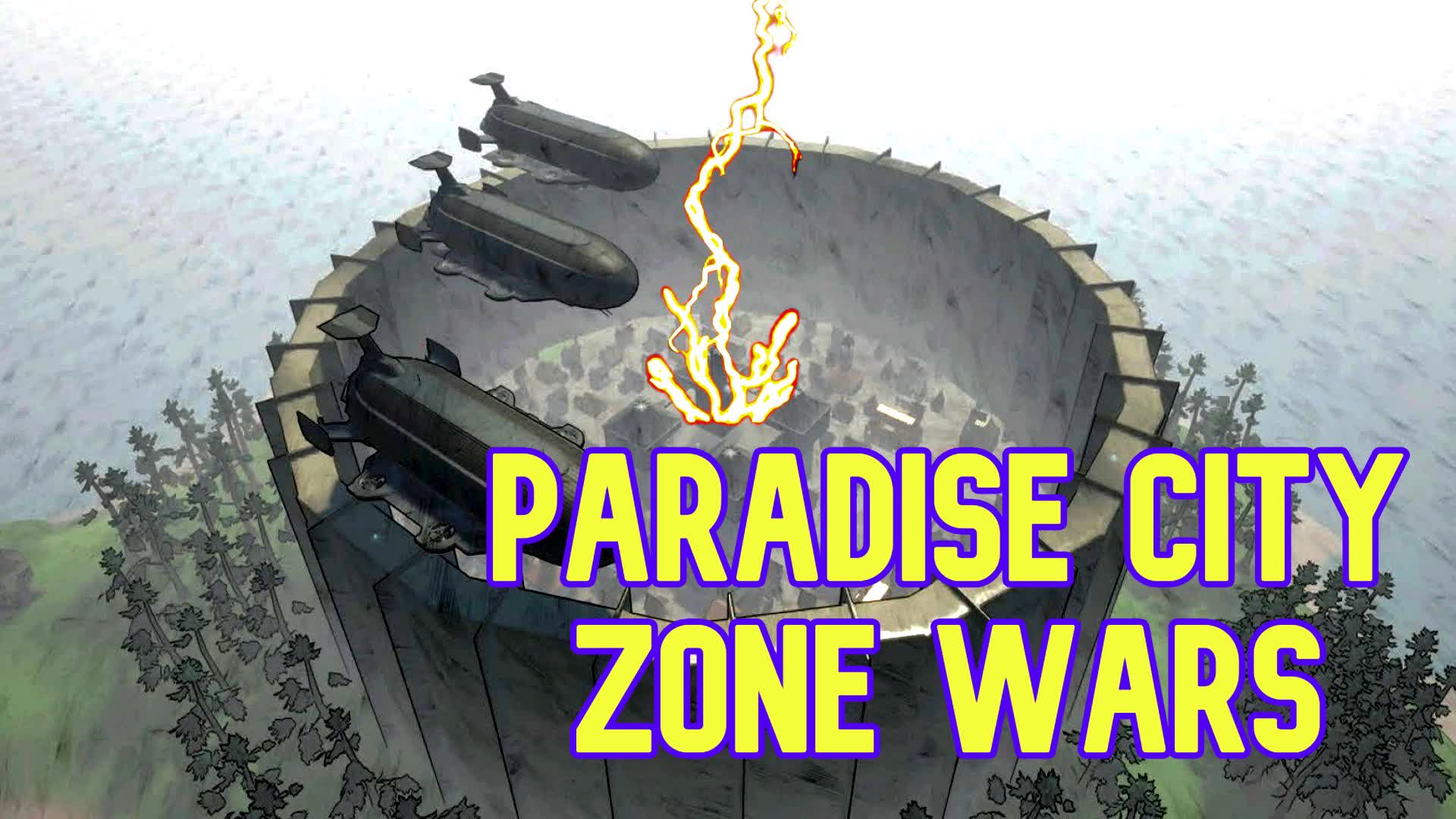 Paradise City Zone Wars — Fortnite Creative map