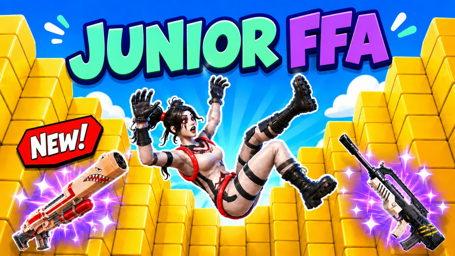 JUNIOR PIT FFA โ Fortnite Creative map