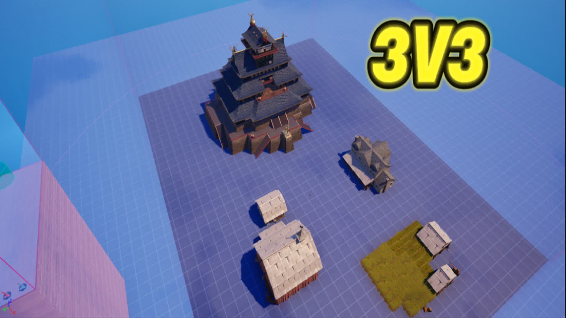 500HP 3V3 — Fortnite Creative map